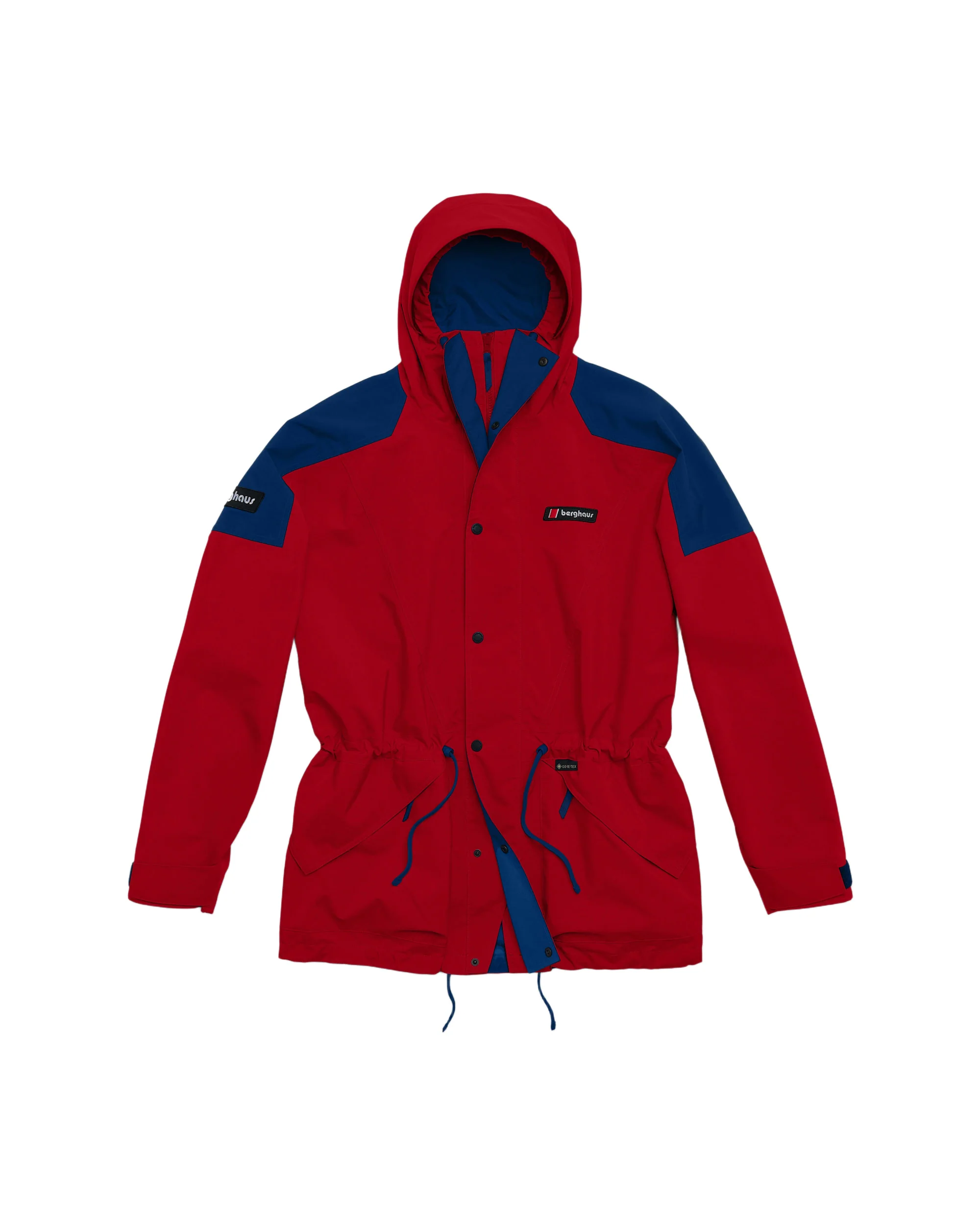 Berghaus Meru 95 GTX Jacket - Definitely Red/Navy