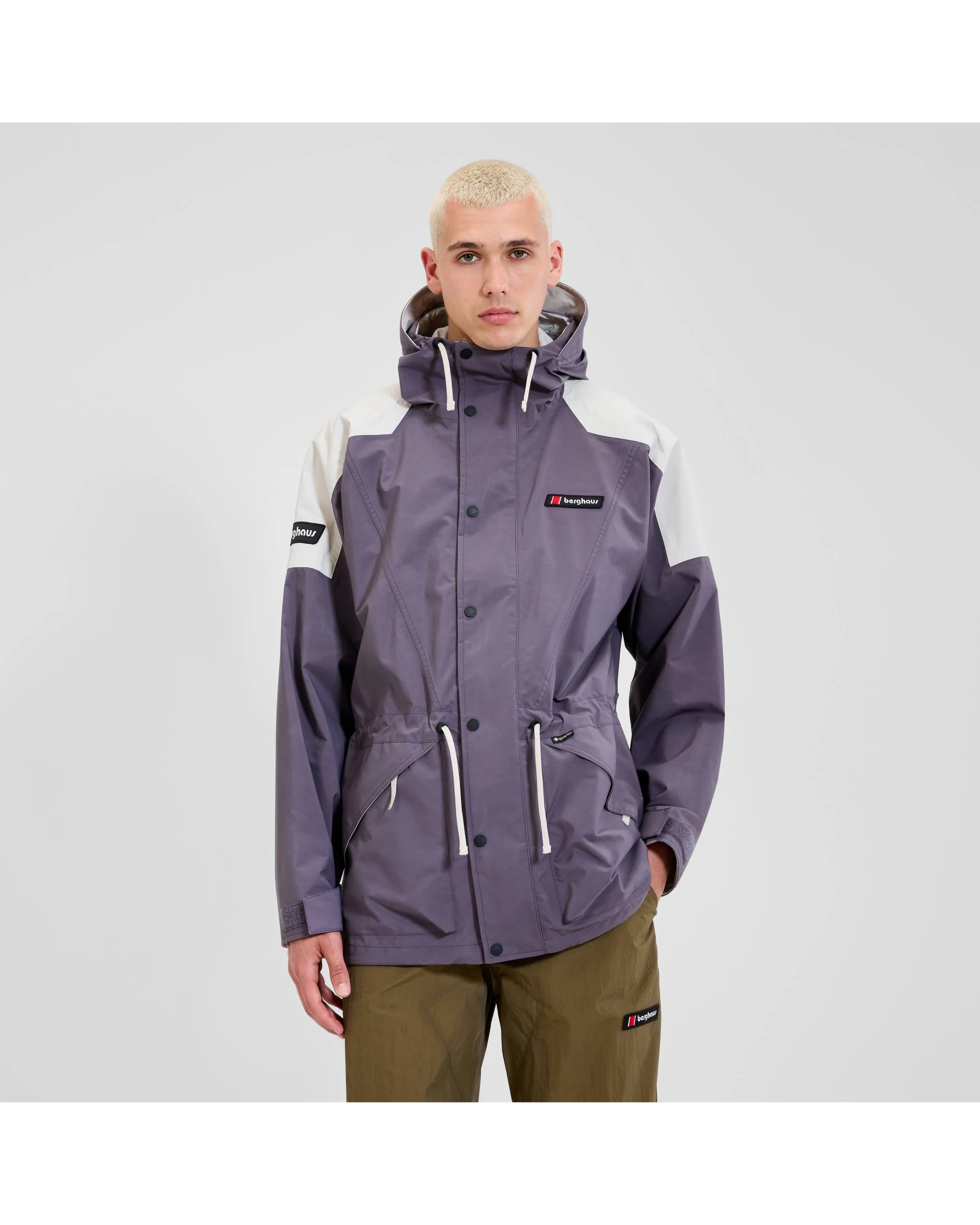 Berghaus Meru 95 GTX Jacket - Purple Planet/Stone - Image 2