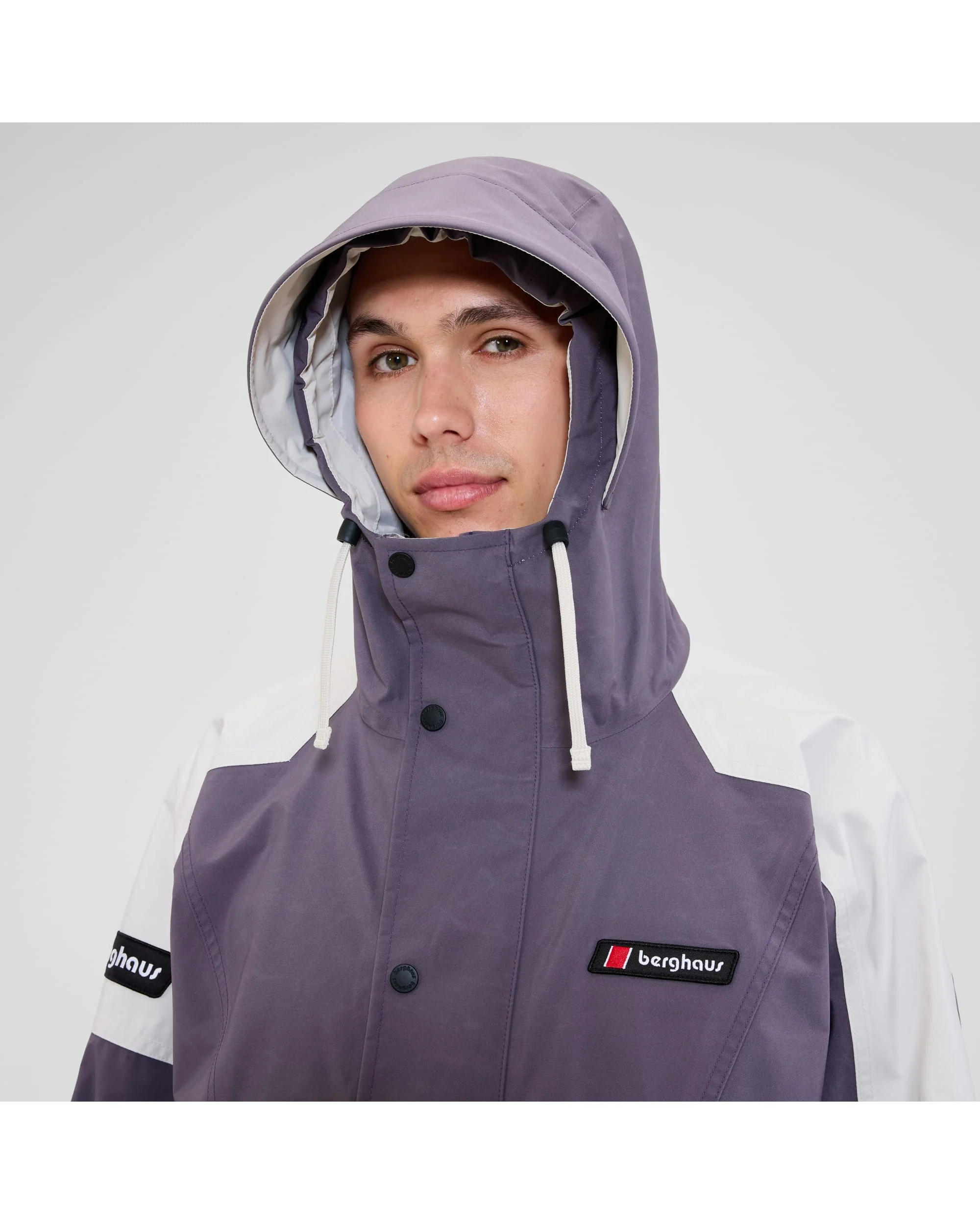 Berghaus Meru 95 GTX Jacket - Purple Planet/Stone - Image 4