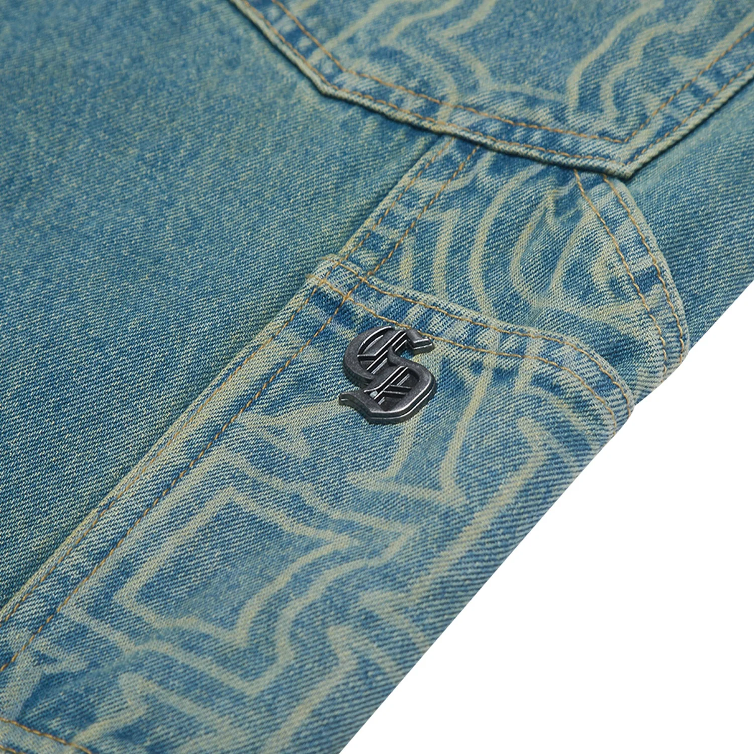 BERKELEY MONOGRAM DENIM JEANS - Image 18