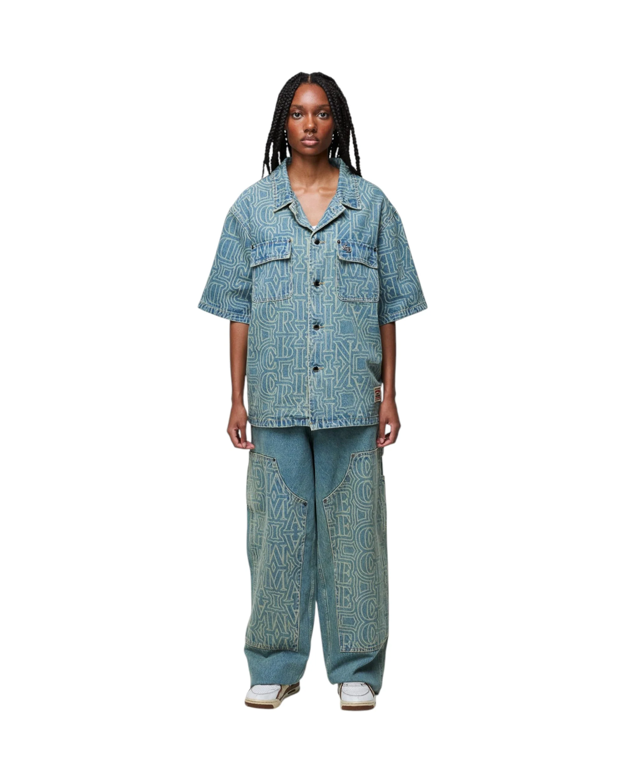 BERKELEY MONOGRAM DENIM  SHIRT - Image 5