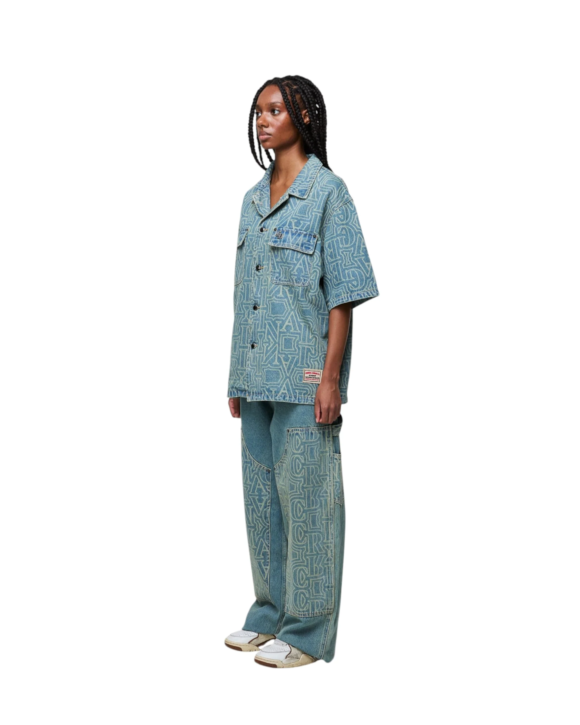 BERKELEY MONOGRAM DENIM  SHIRT - Image 7