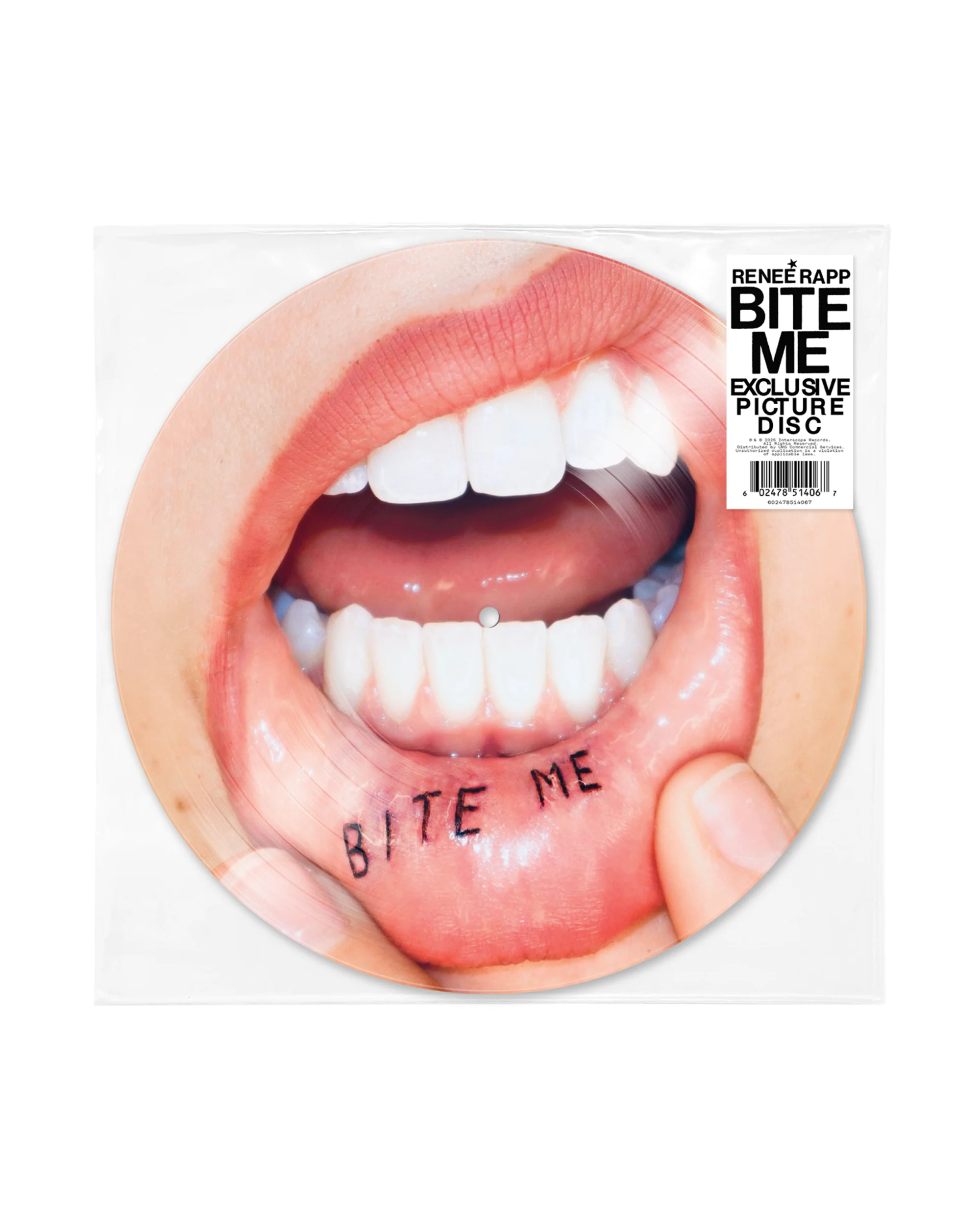 BITE ME Exclusive Picture Disc Vinyl