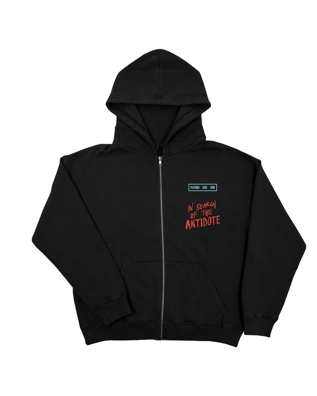 Black Antidote Dateback Tour Zip-hoodie