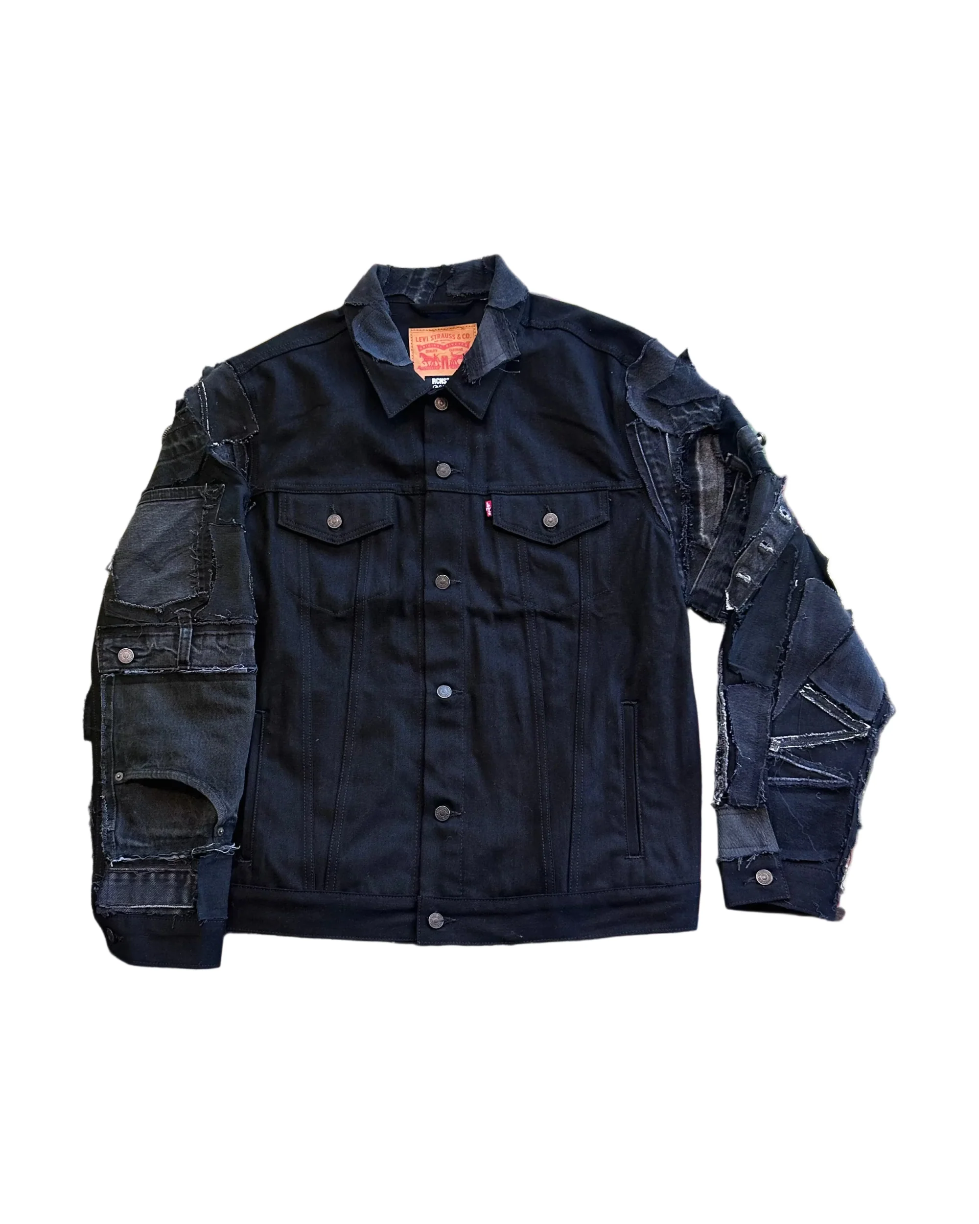 Black Detail Denim Jacket / Random Selection