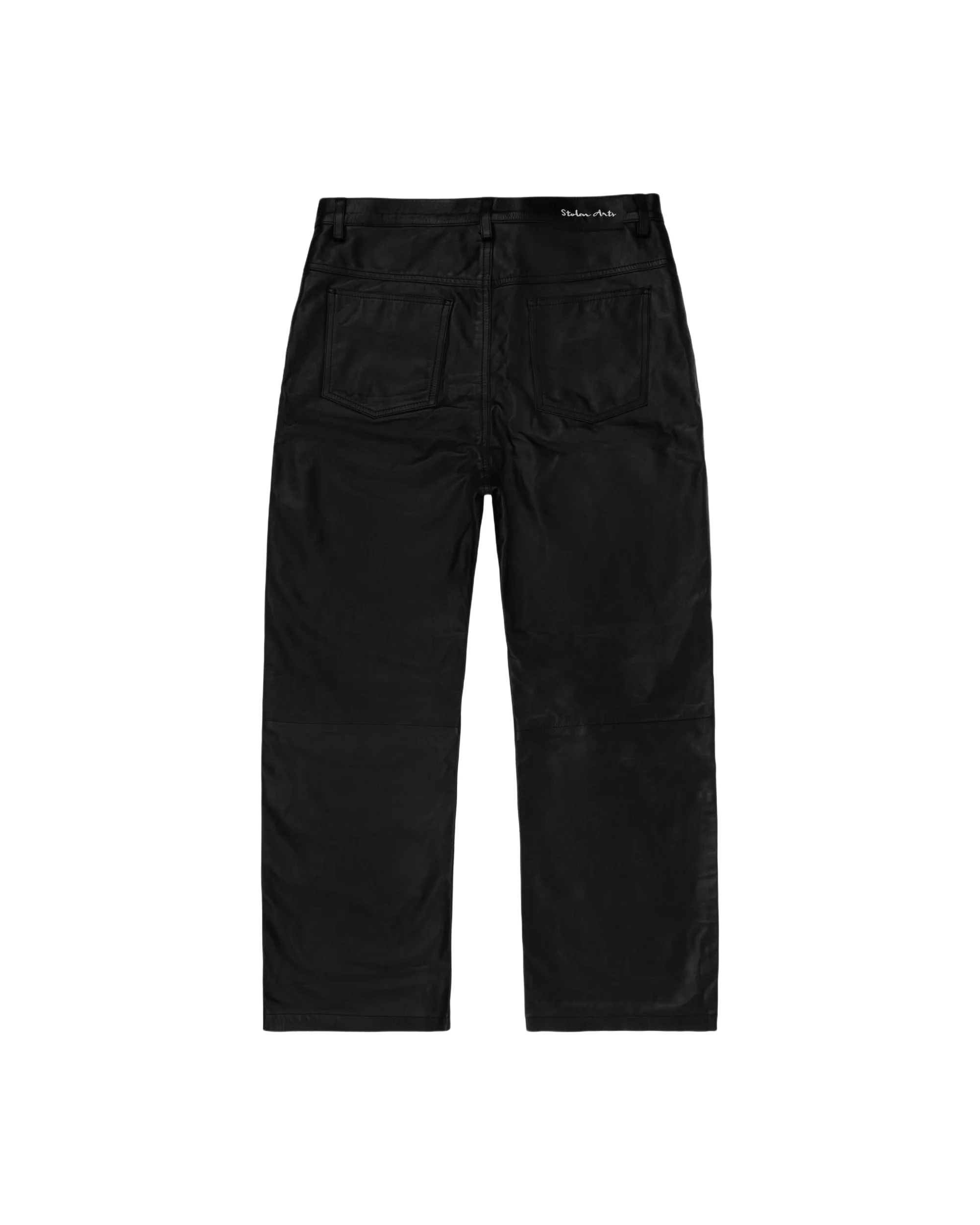 Black Leather Pants - Image 4
