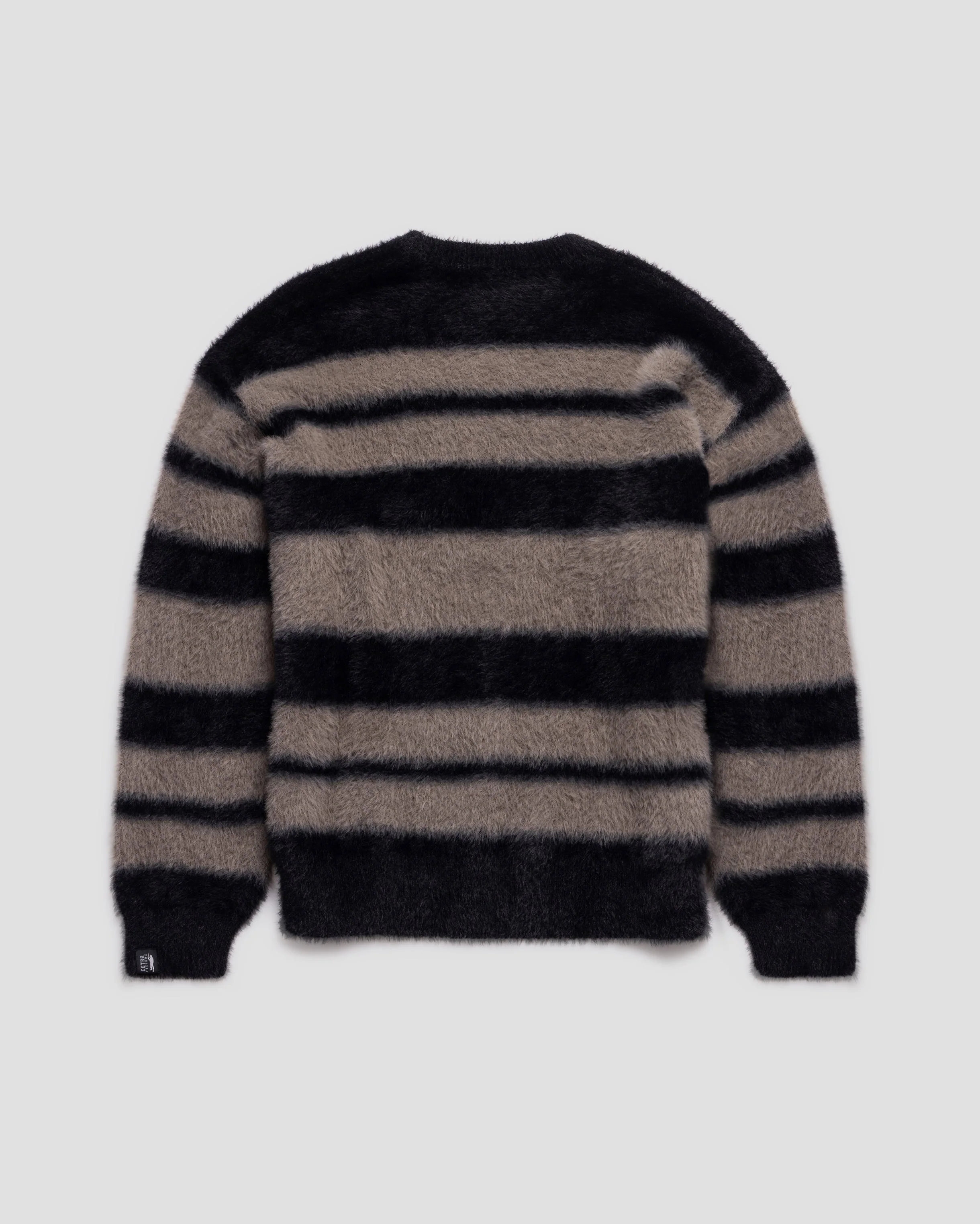 BLACK STRIPE KNITTED SWEATER - Image 10