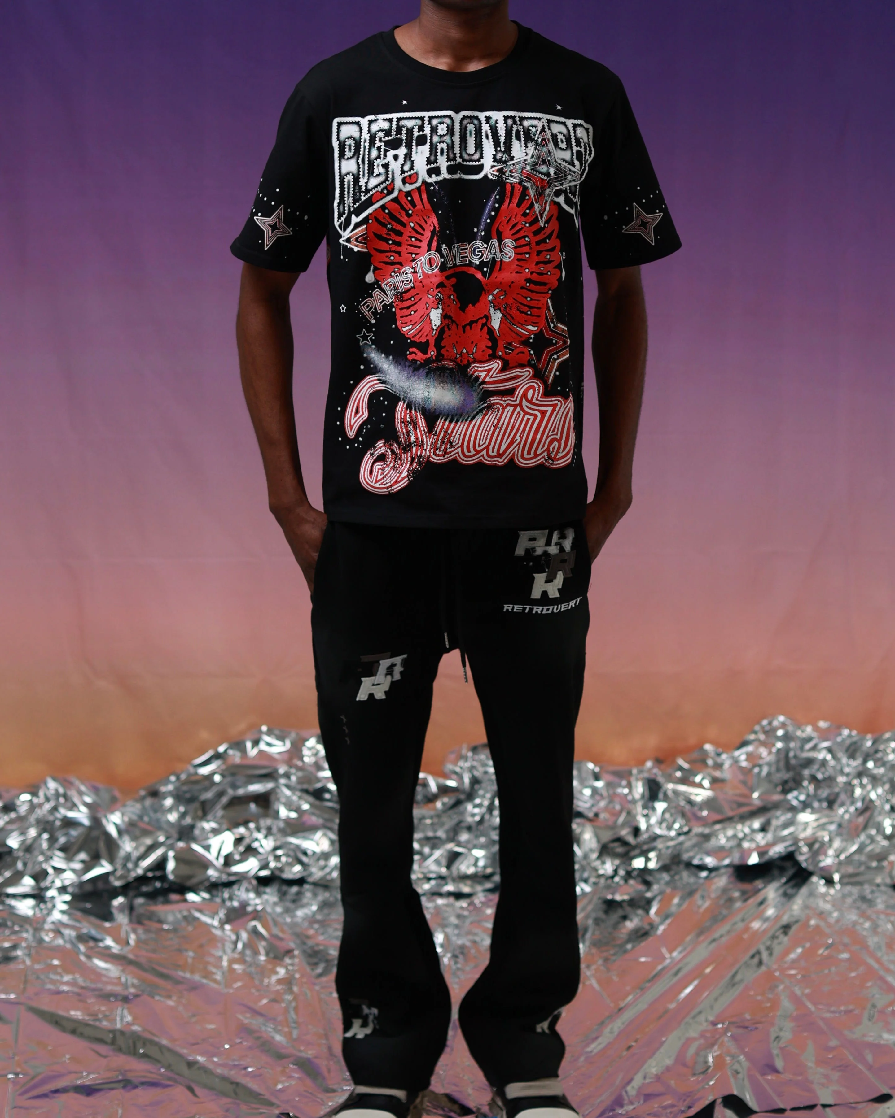 BLACK VERT CITY SHIRT - Image 5