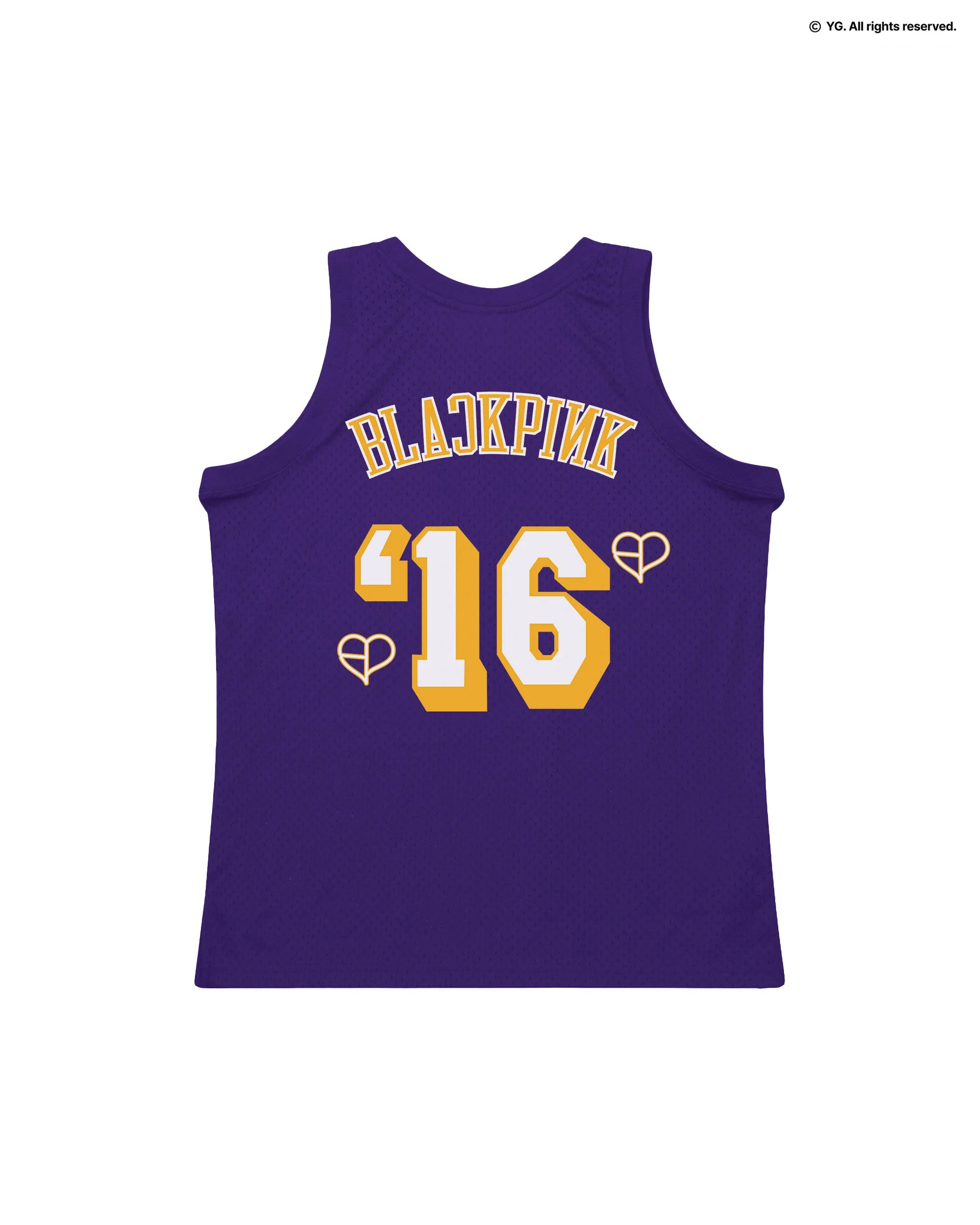 M&N X BLACKPINK LAKERS JERSEY - PURPLE - Image 2