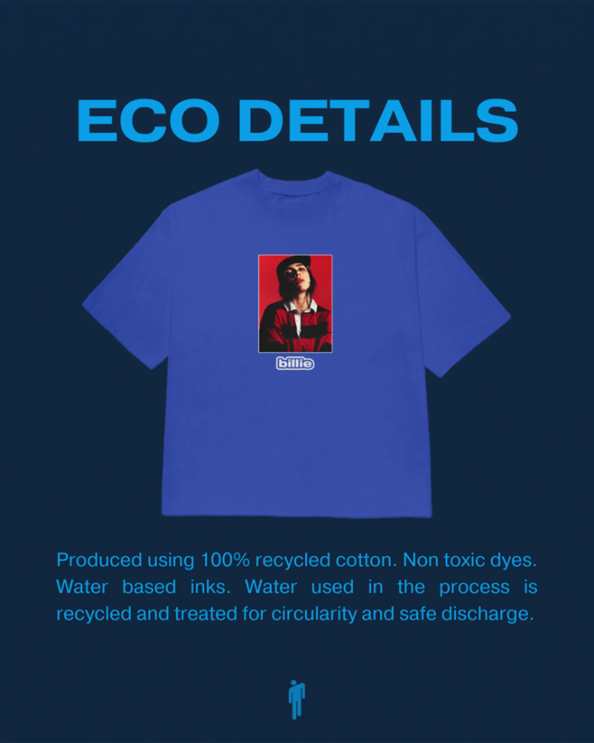 BLUE BILLIE PHOTO TEE - Image 2