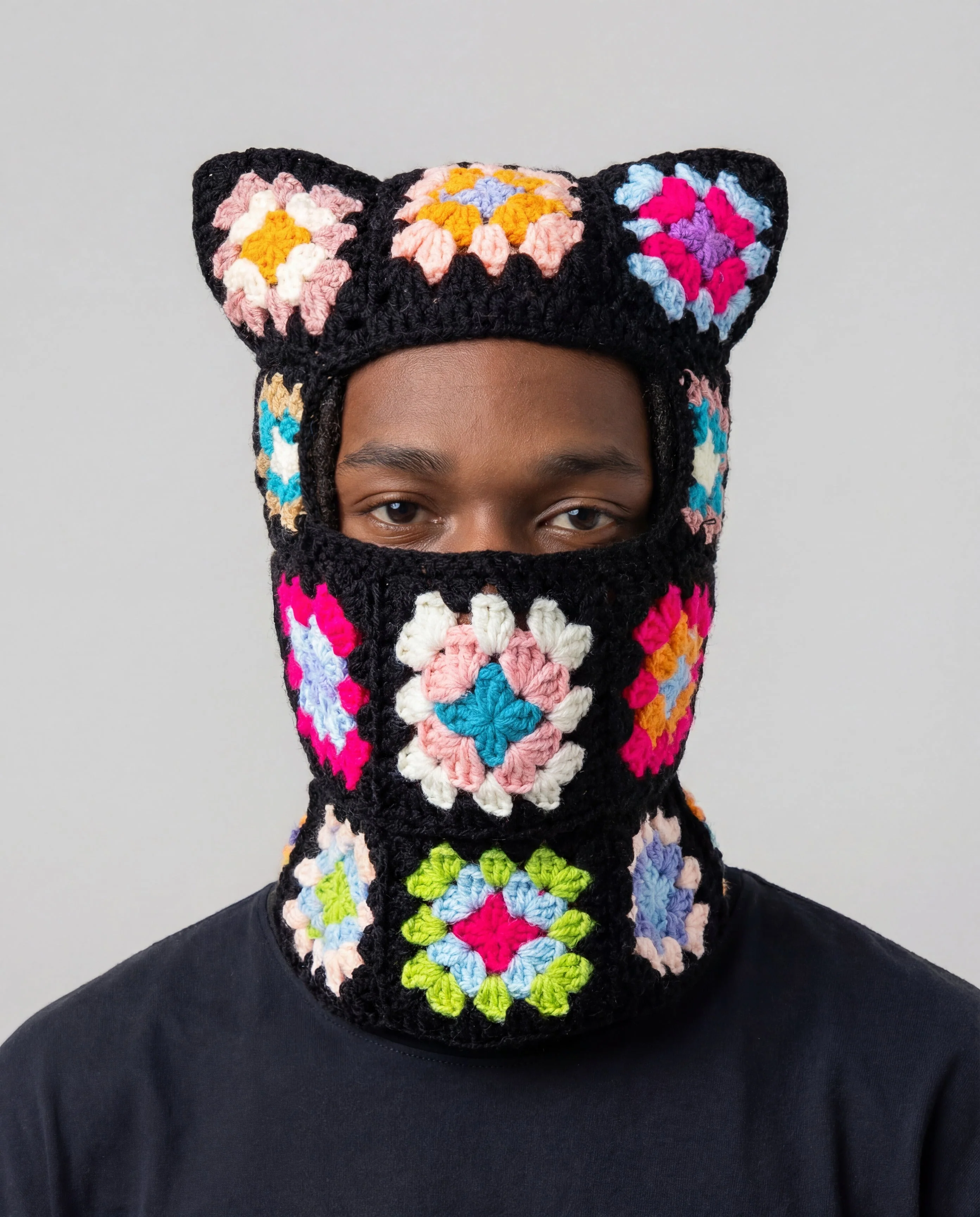 Bonanza Crochet Cat Mask - Image 2