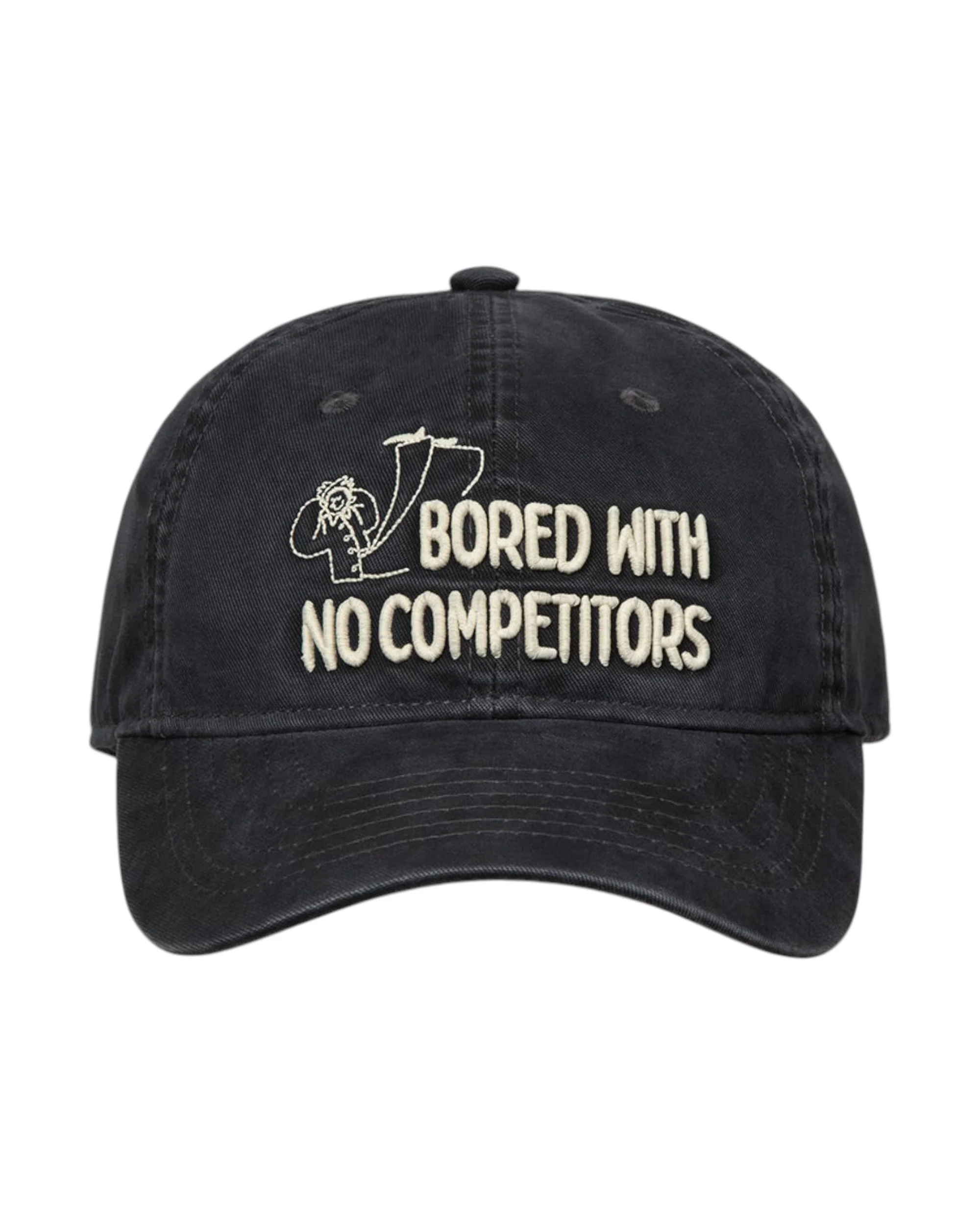 "Bored with No Competitors" Cap