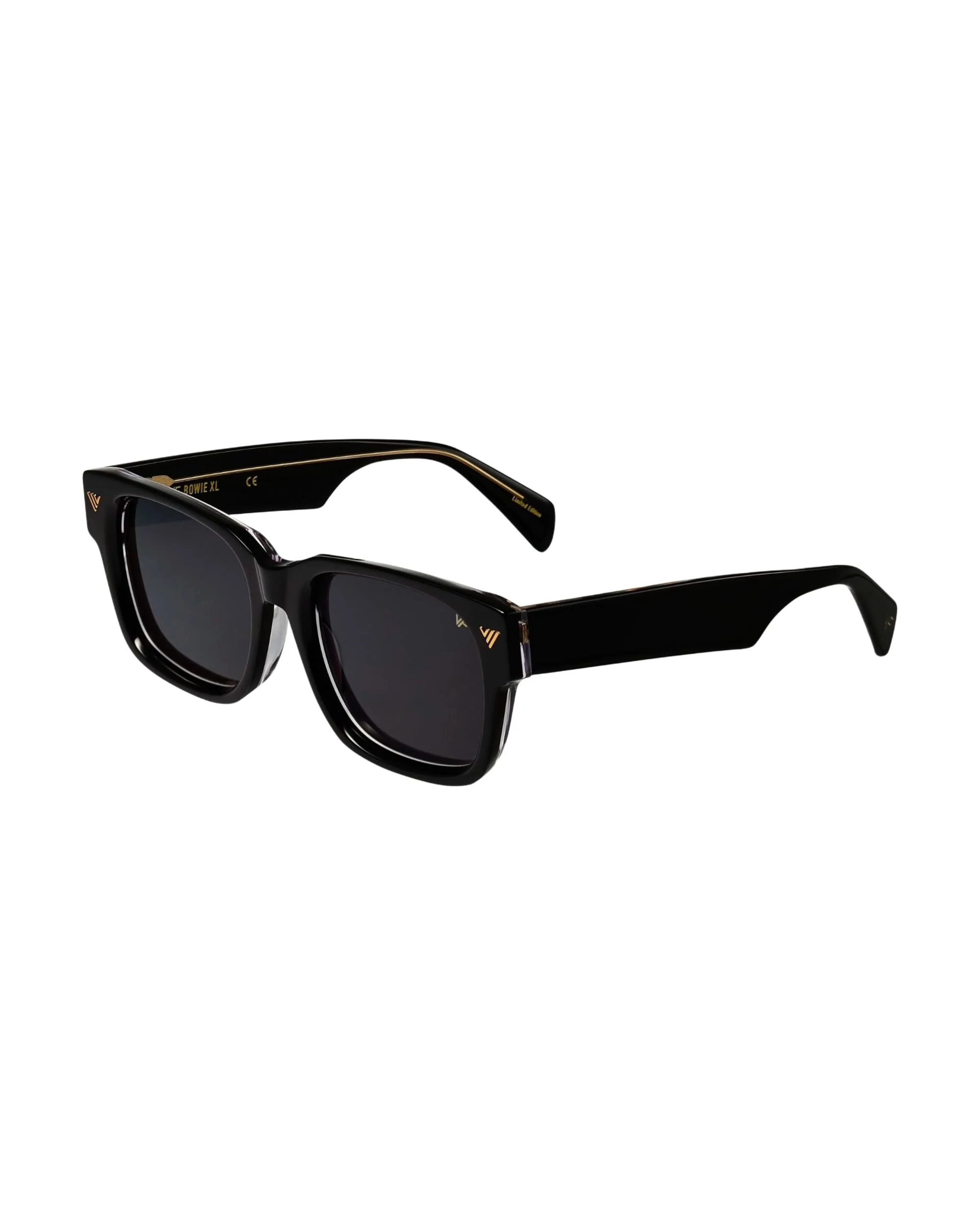 Bowie XL Black and Clear Acetate - Image 5