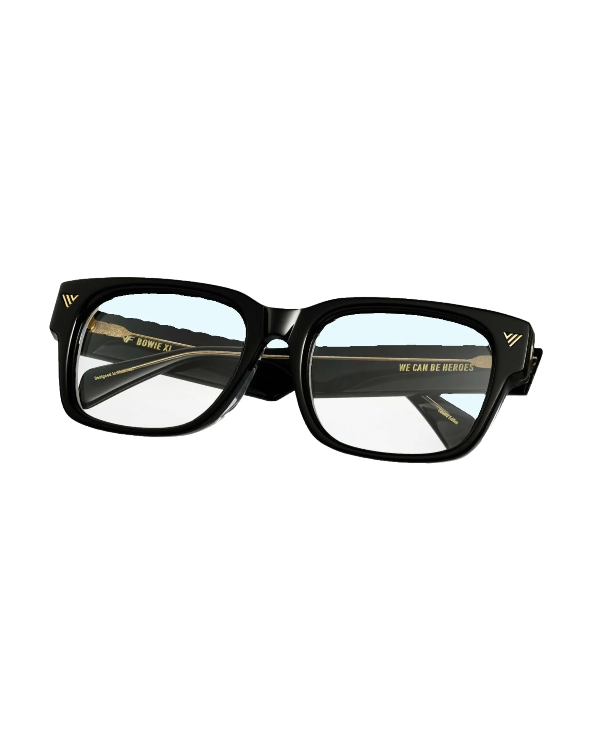 Bowie XL Black and Clear Acetate - Image 9