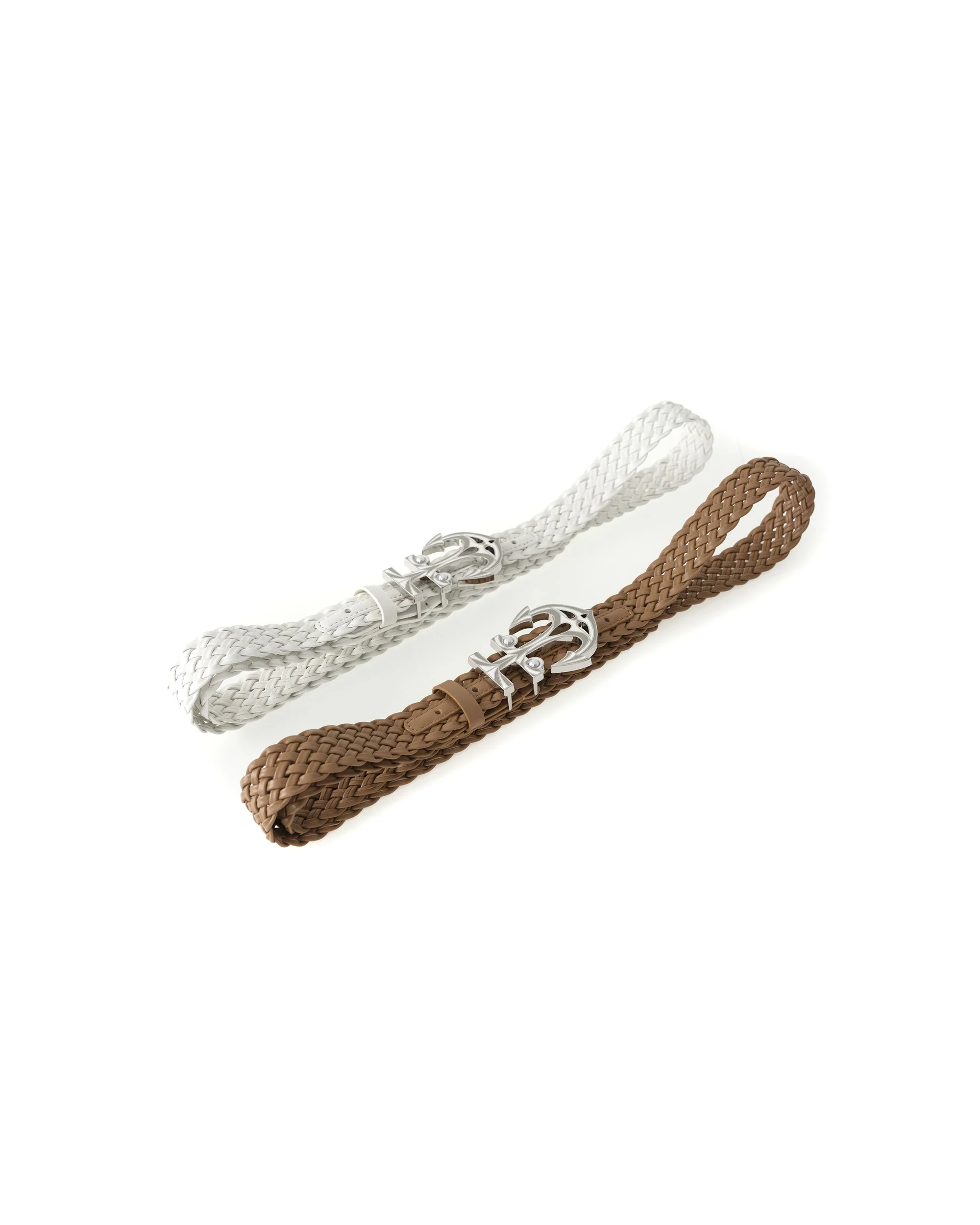 Braided Anchor Belt in White - Image 4