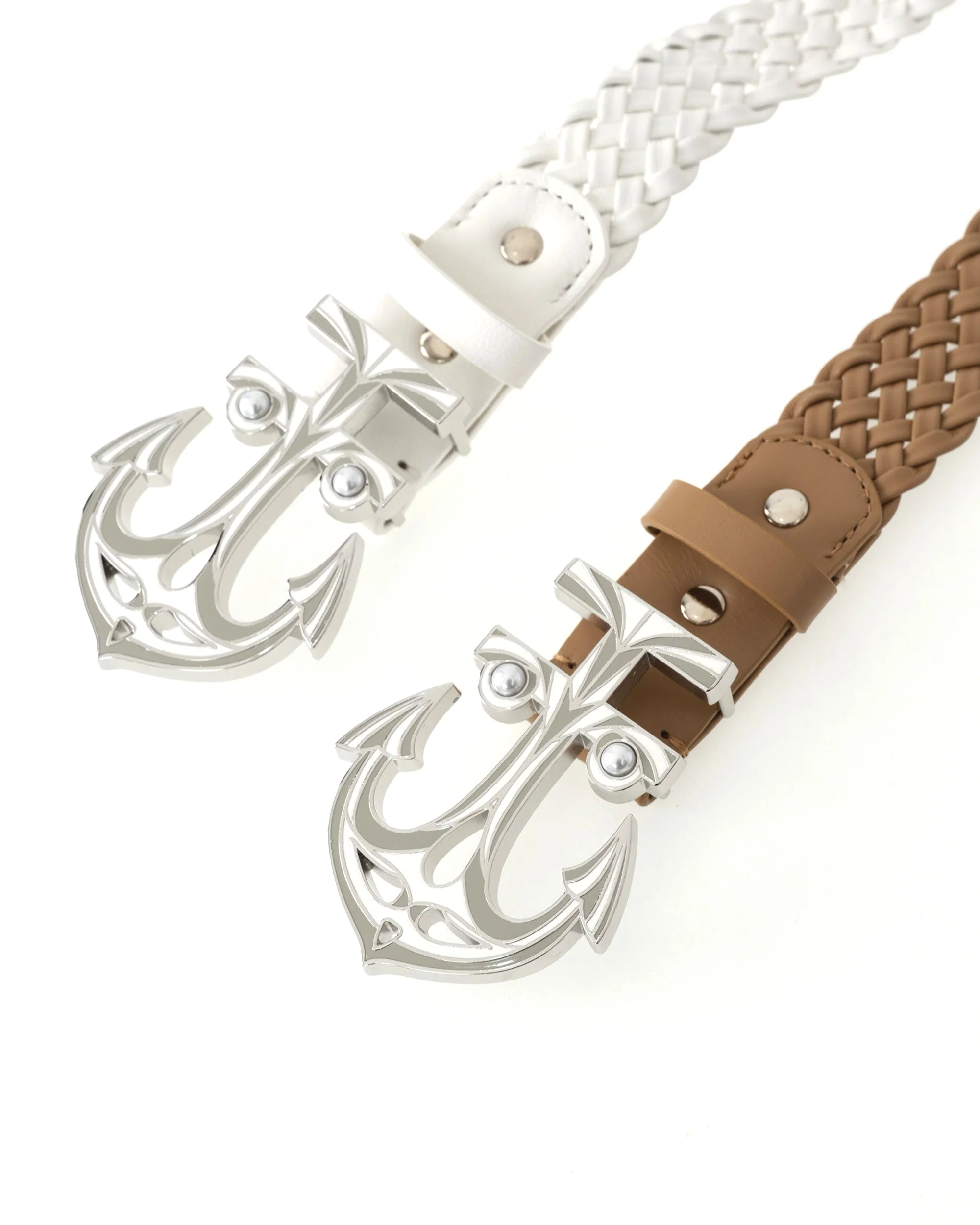 Braided Anchor Belt in White - Image 6