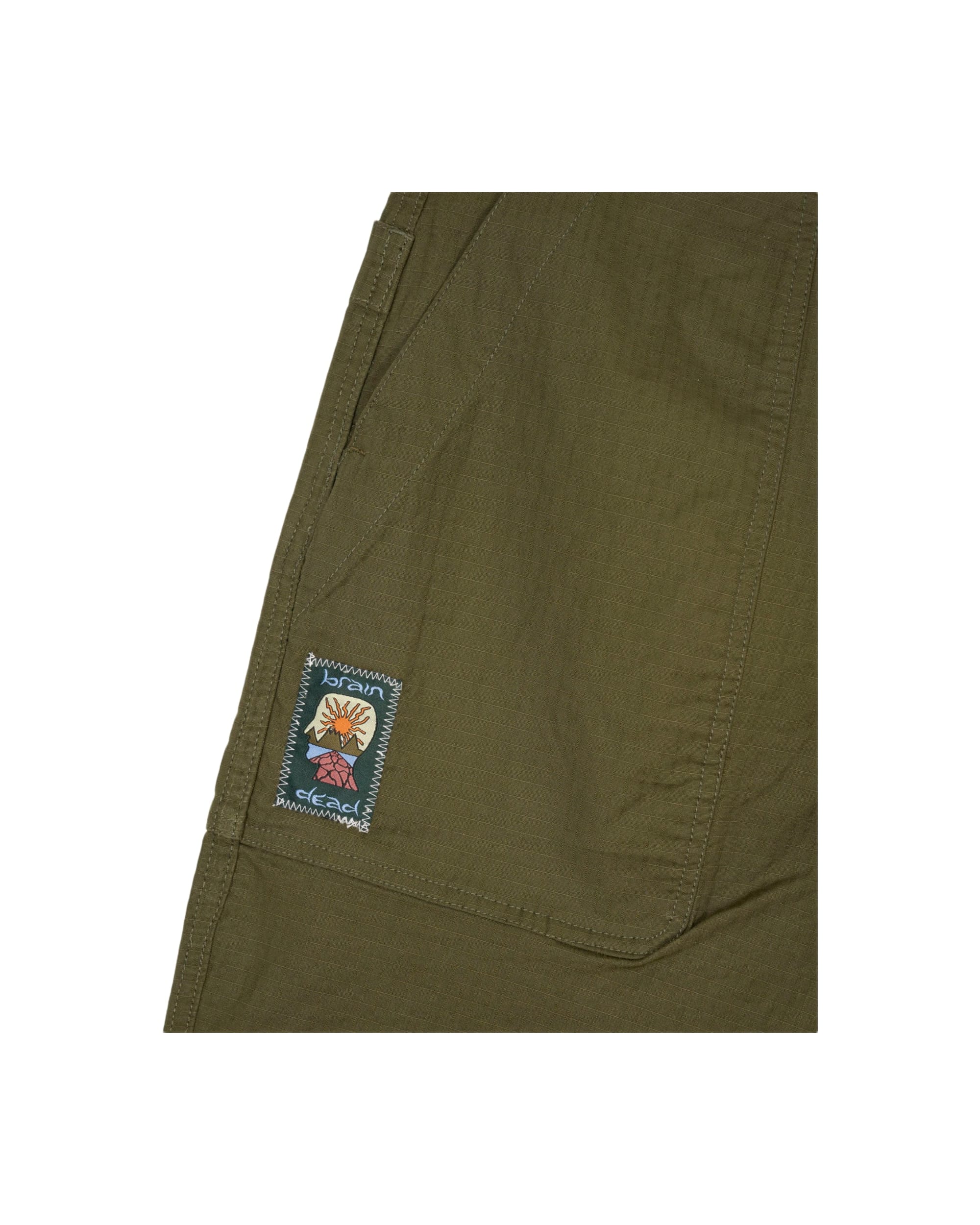 Brain Dead Equipment Fatigue Pant - Olive - Image 5
