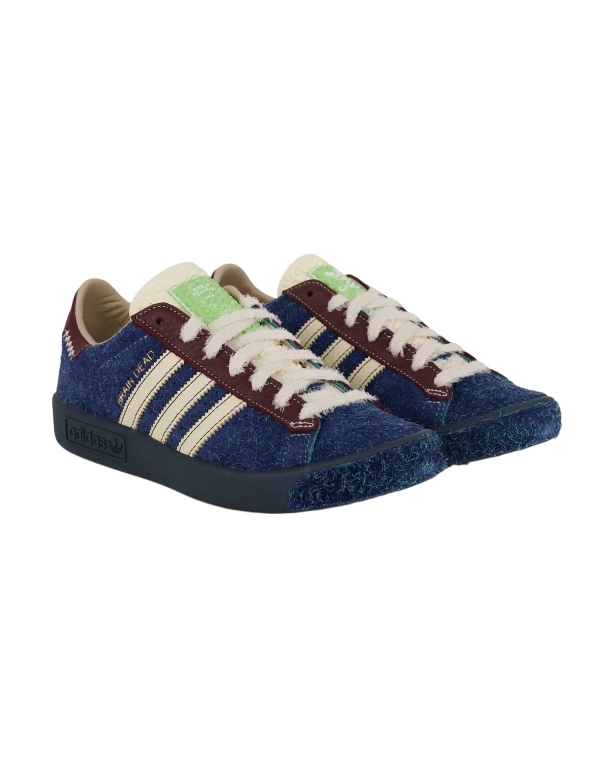 Brain Dead x adidas Forest Hills - Cobalt / Cream - Image 2
