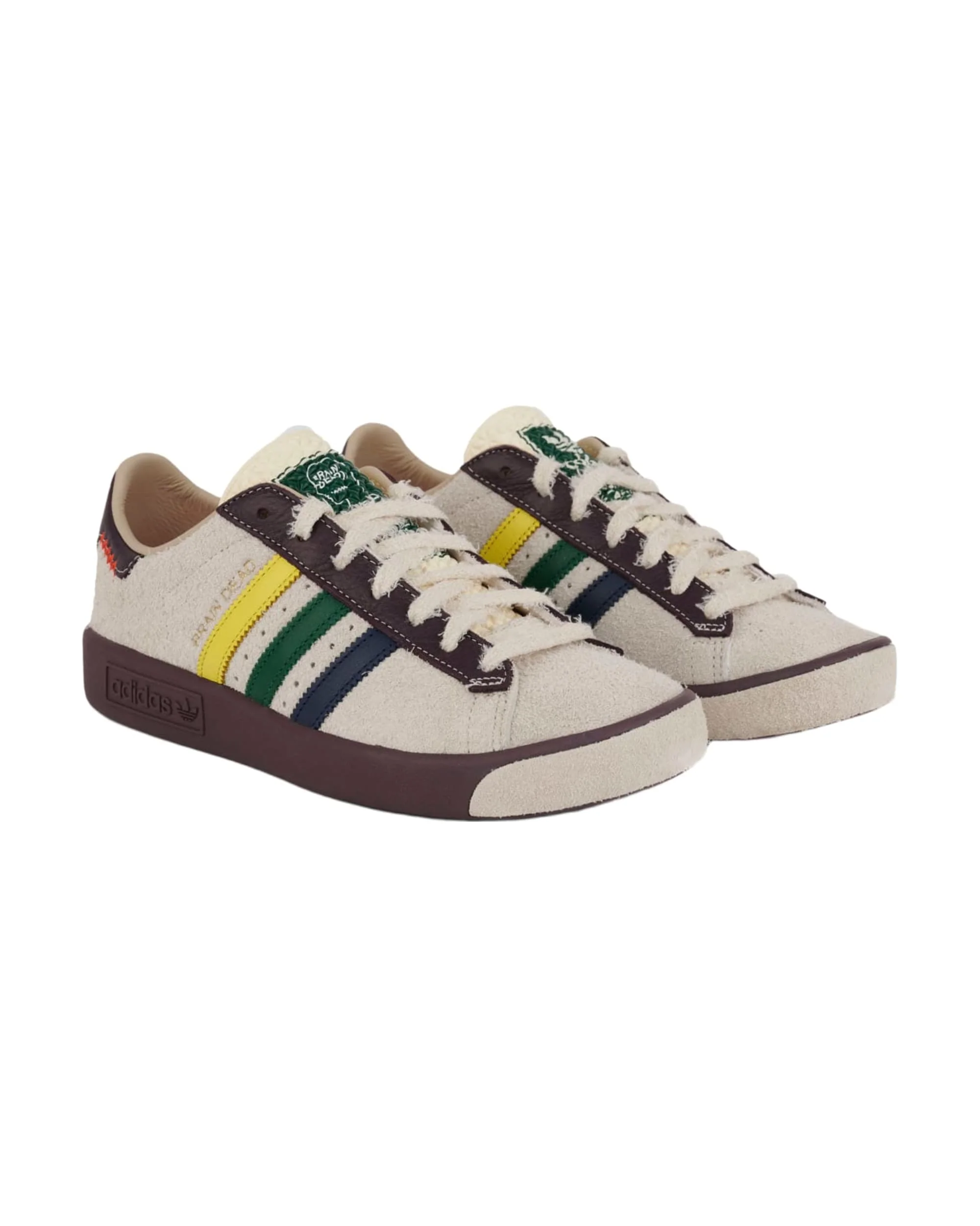 Brain Dead x adidas Forest Hills - Natural / Multi - Image 3