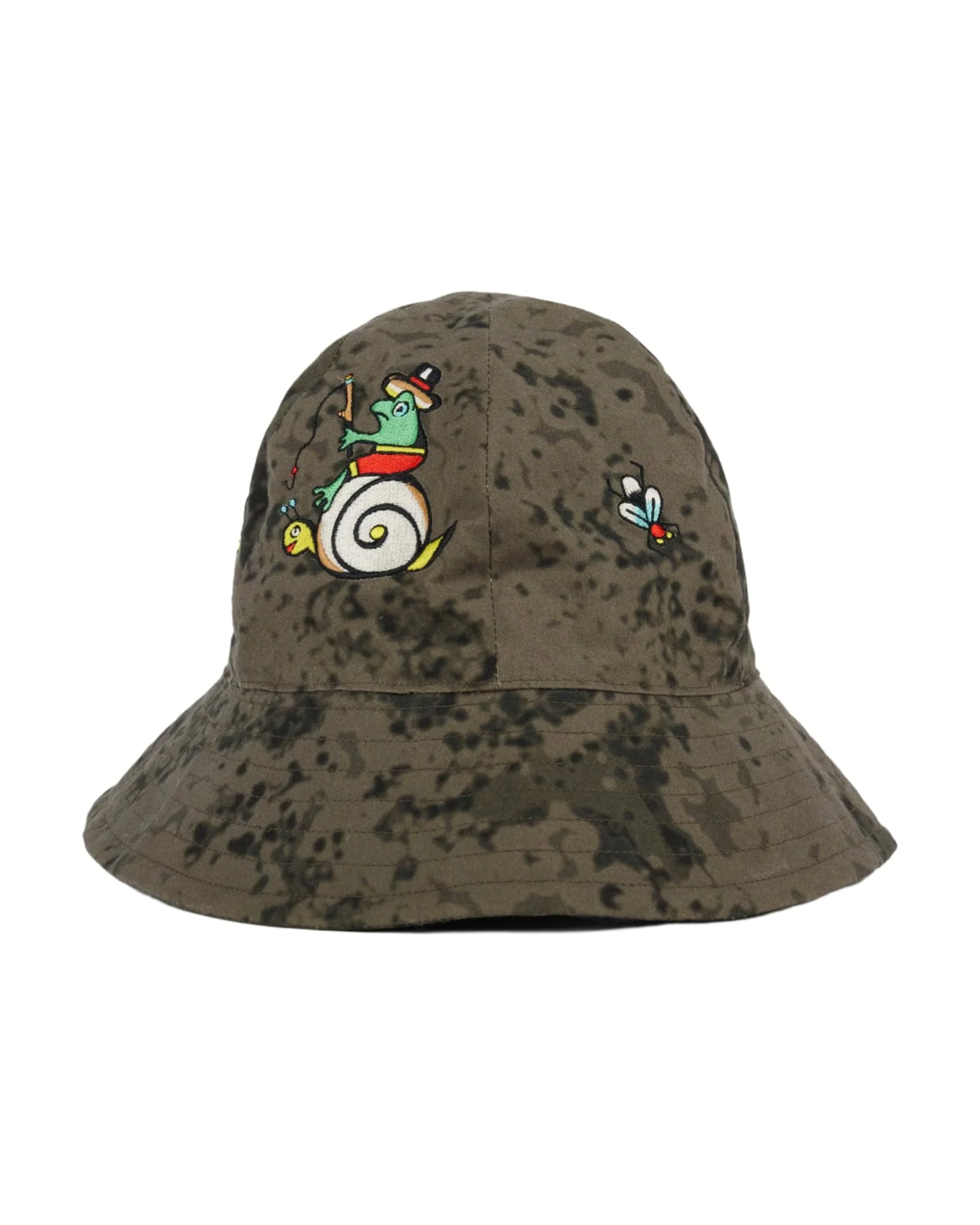 Brain Dead x South2 West8 Fishing Bucket Hat - Grey - Image 6