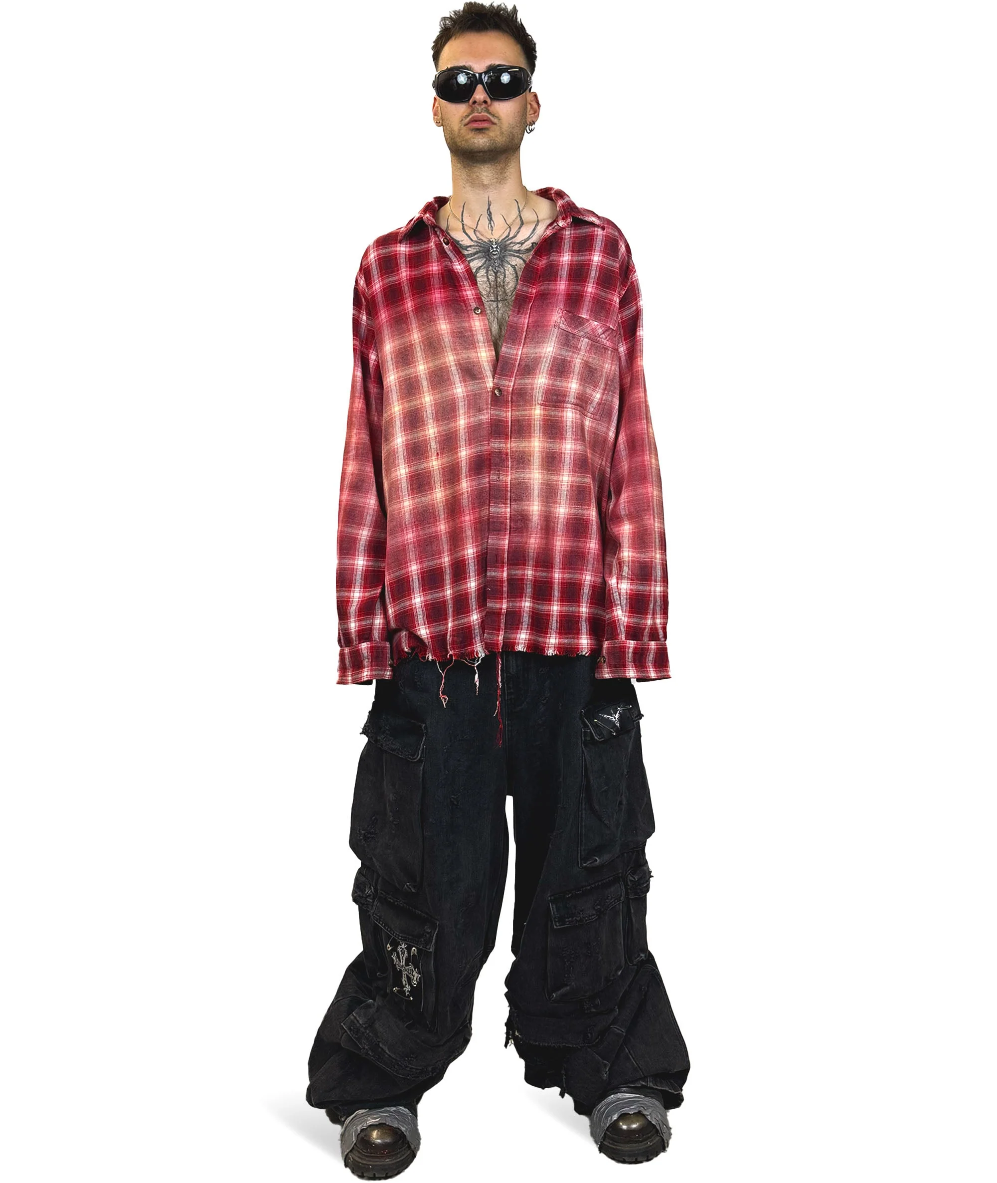 BRAVE FLANNEL SHIRT/SKIRT | UNISEX - Image 11