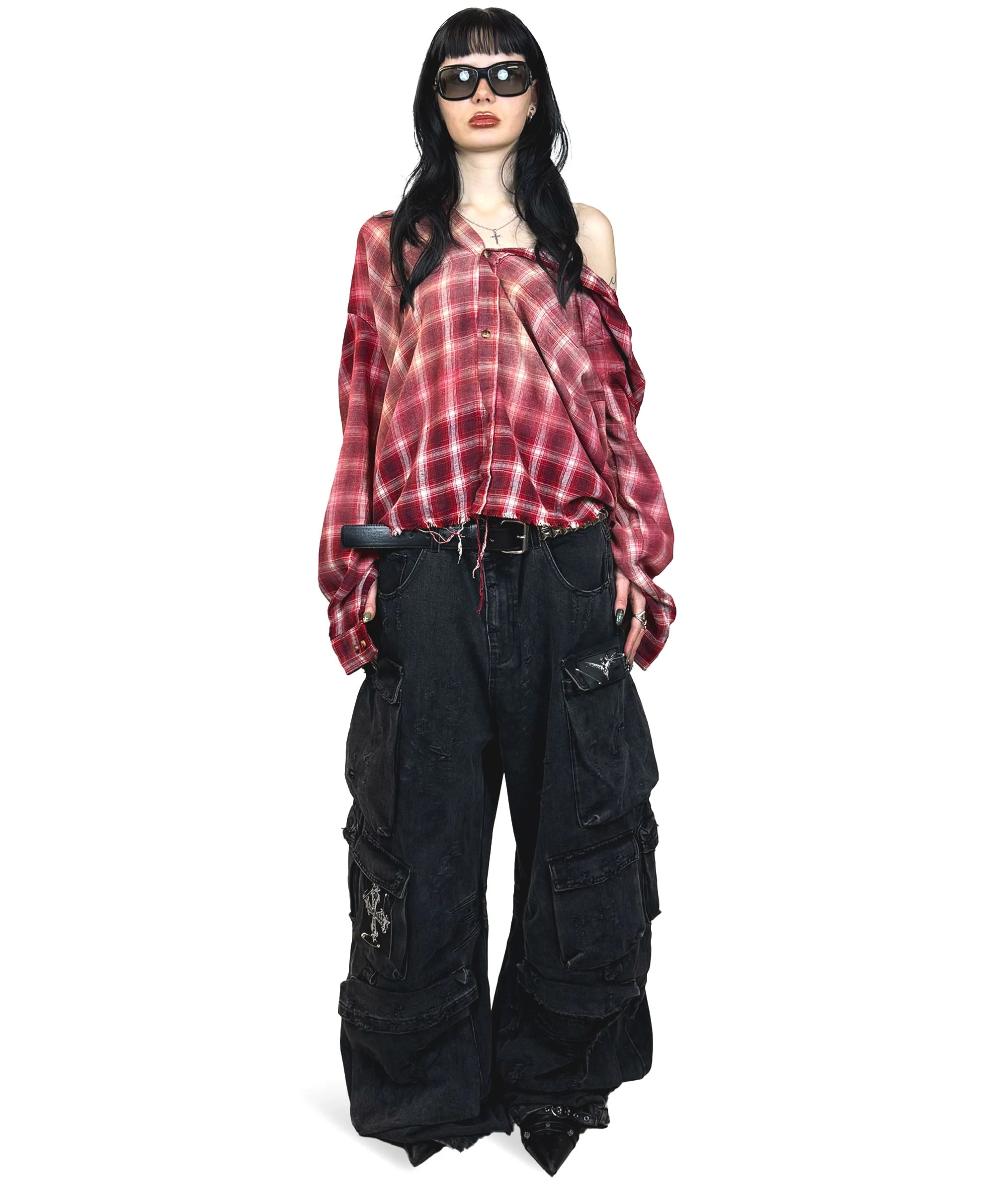 BRAVE FLANNEL SHIRT/SKIRT | UNISEX - Image 14