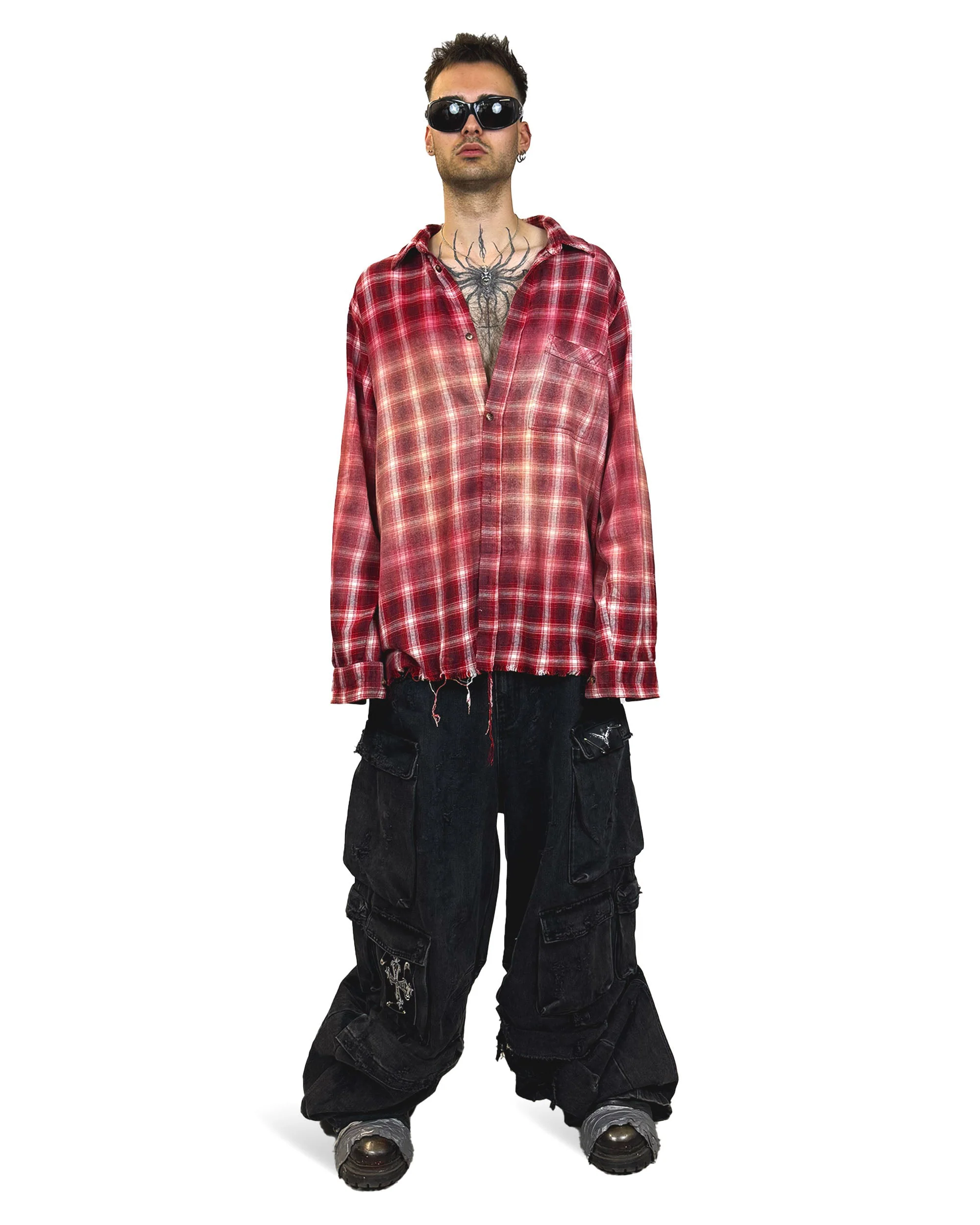 BRAVE FLANNEL SHIRT/SKIRT | UNISEX - Image 3