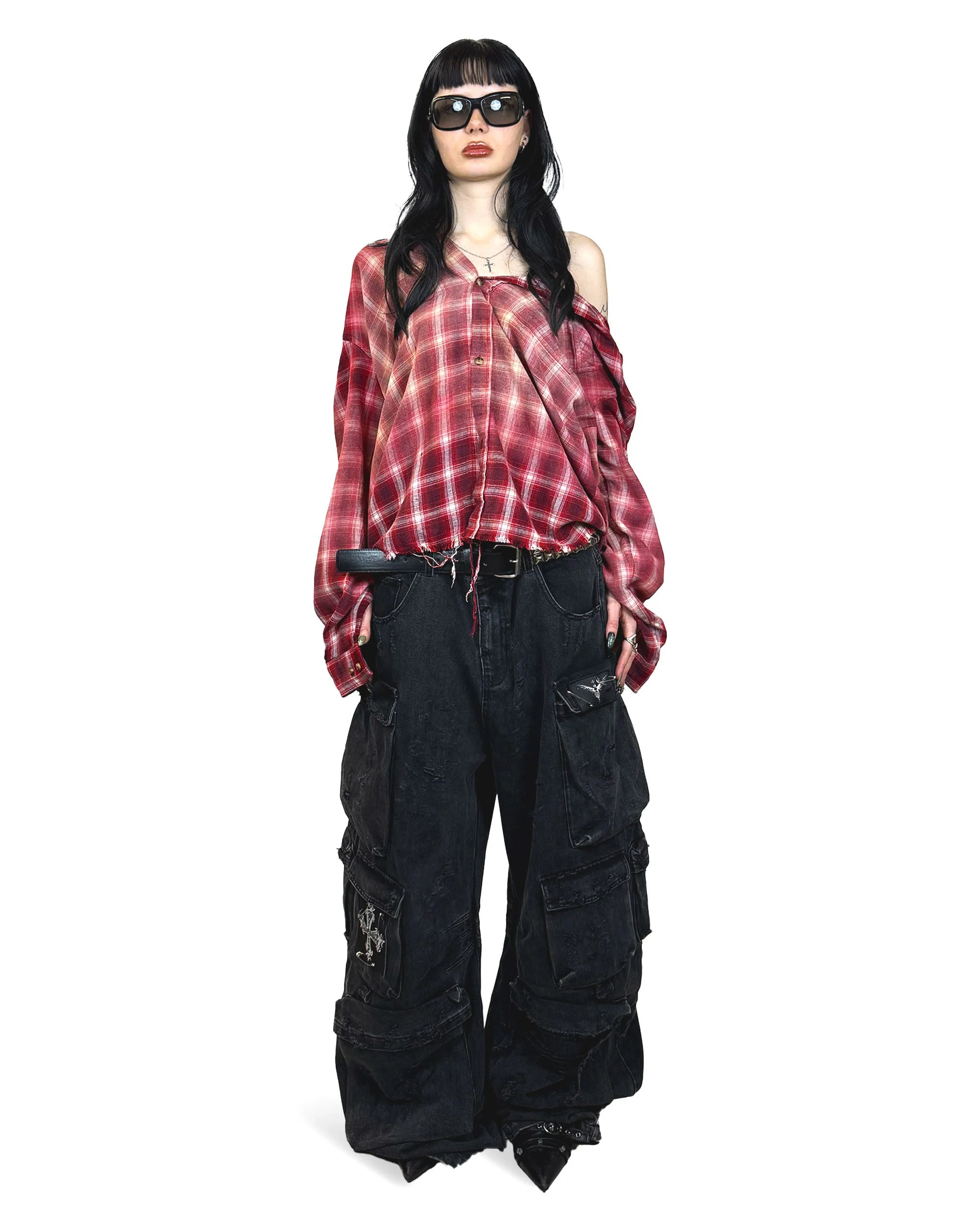 BRAVE FLANNEL SHIRT/SKIRT | UNISEX - Image 4