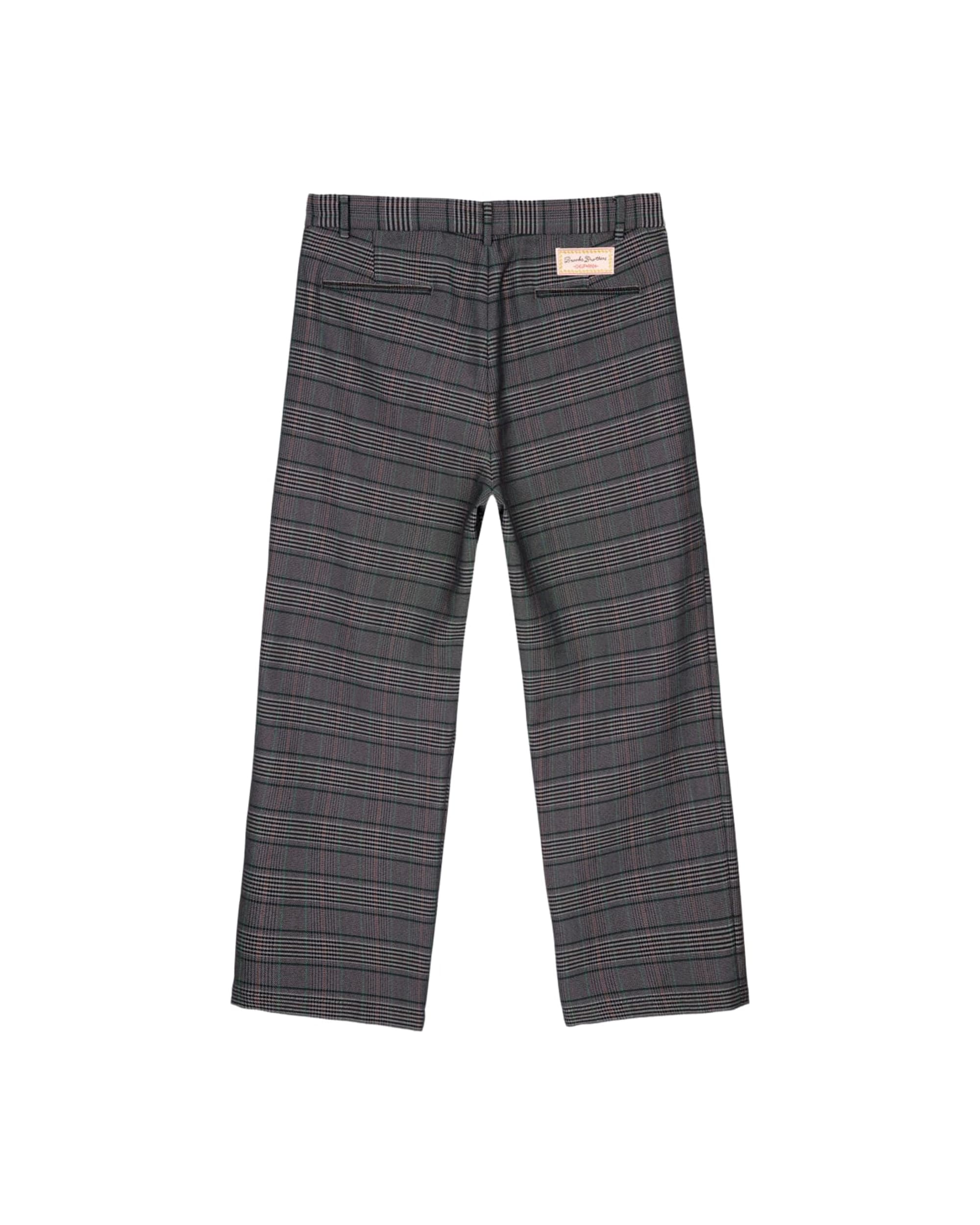 Brooks Brothers California Glen Check Pleated Trouser - Grey - Image 2