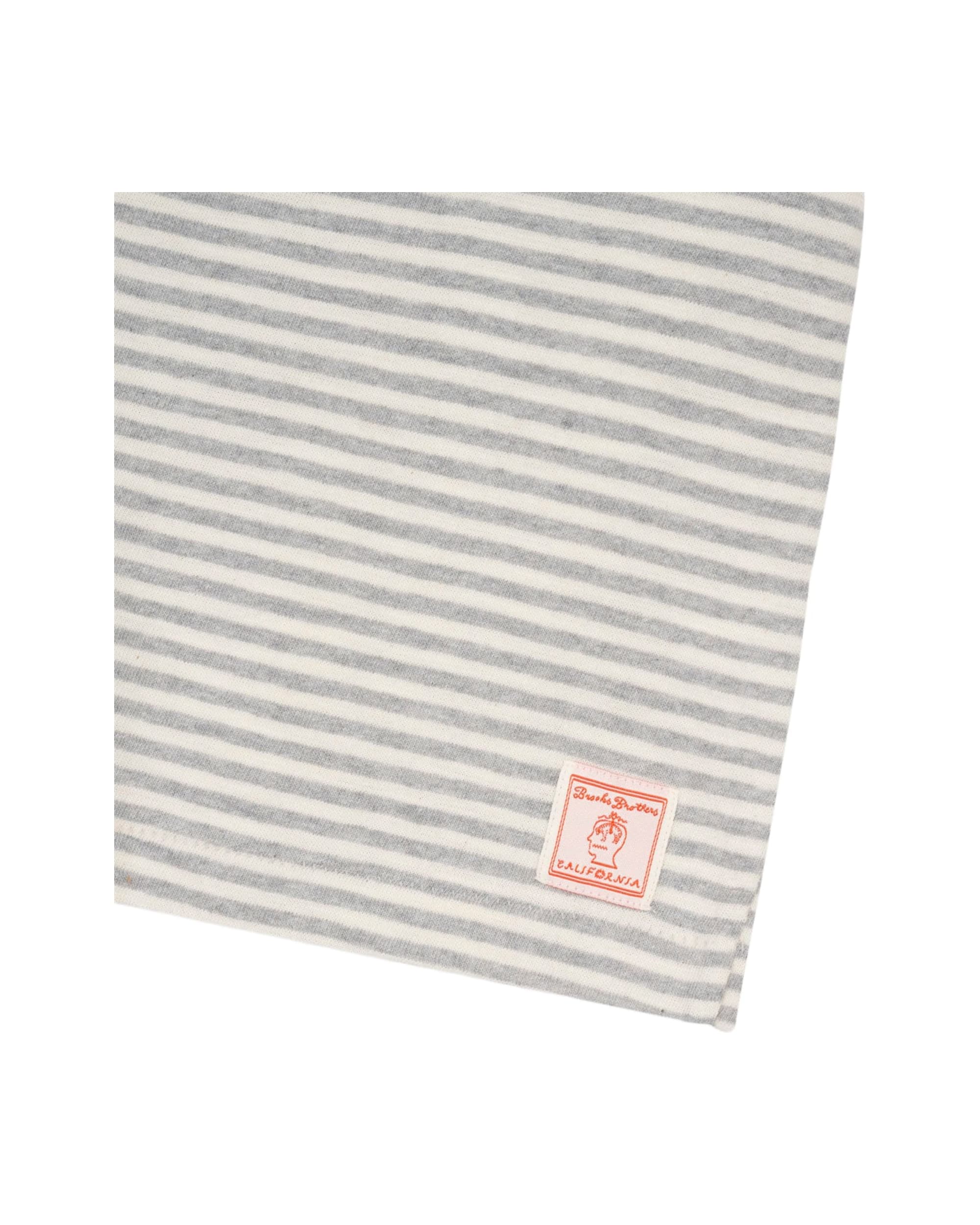 Brooks Brothers California Loose Knit Striped T-Shirt - Natural - Image 3