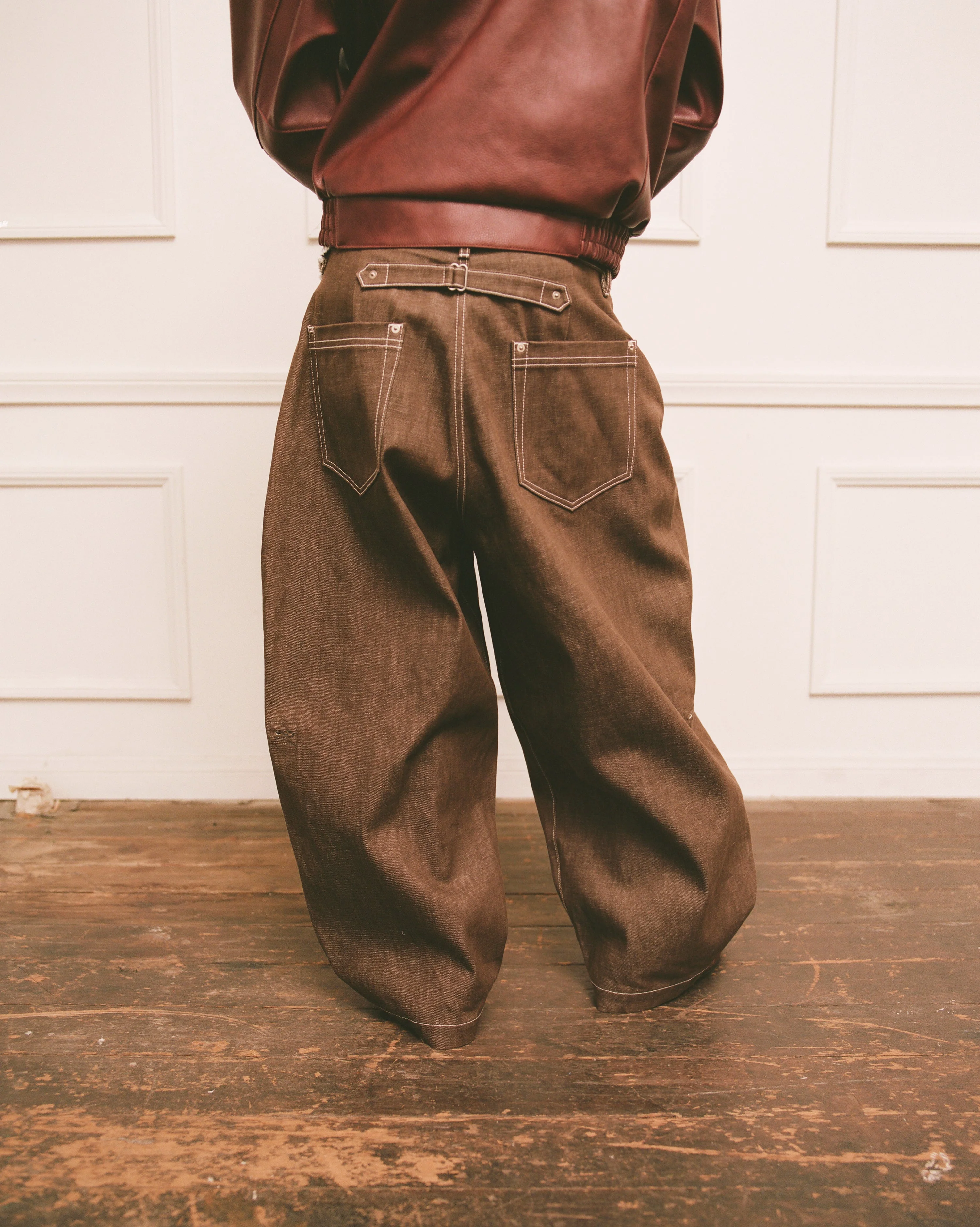 Brown Triptych Japanese Denim 2 - Image 11