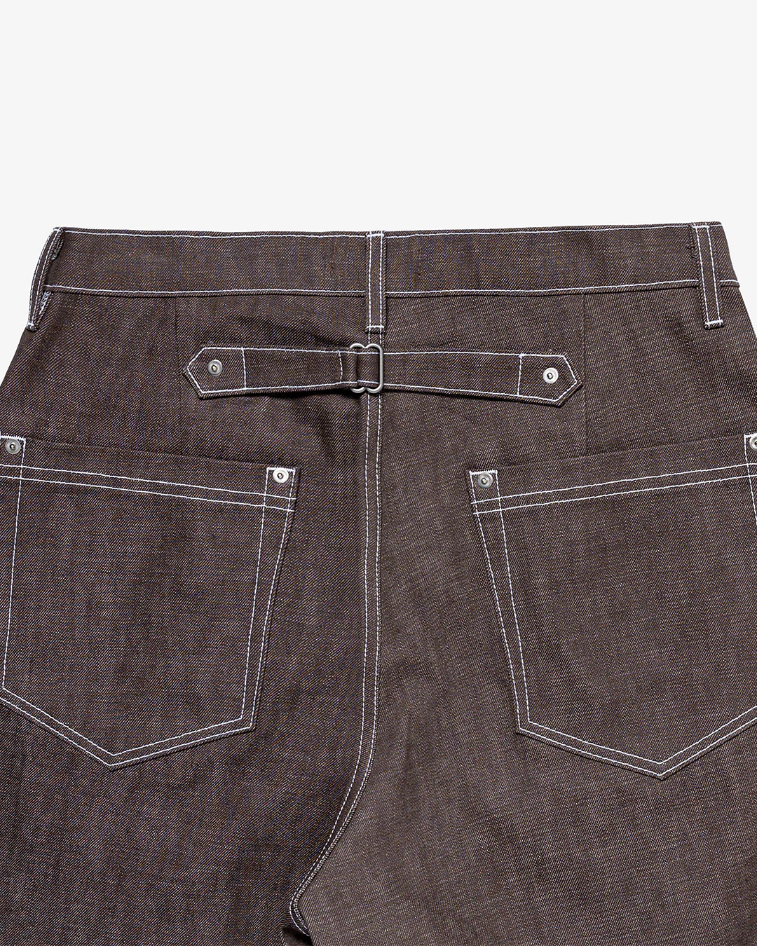 Brown Triptych Japanese Denim 2 - Image 5