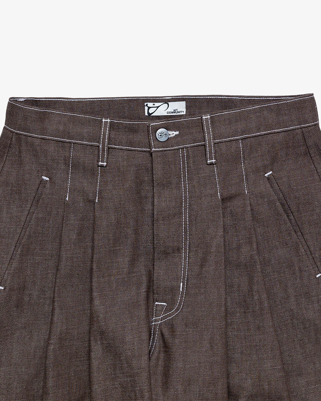 Brown Triptych Japanese Denim 2 - Image 6
