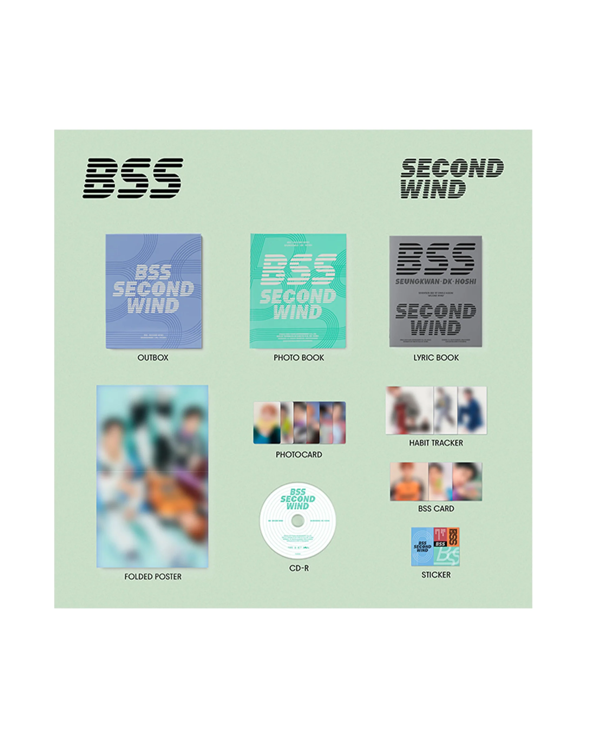 BSS 1st Single Album ‘SECOND WIND’ - Image 2