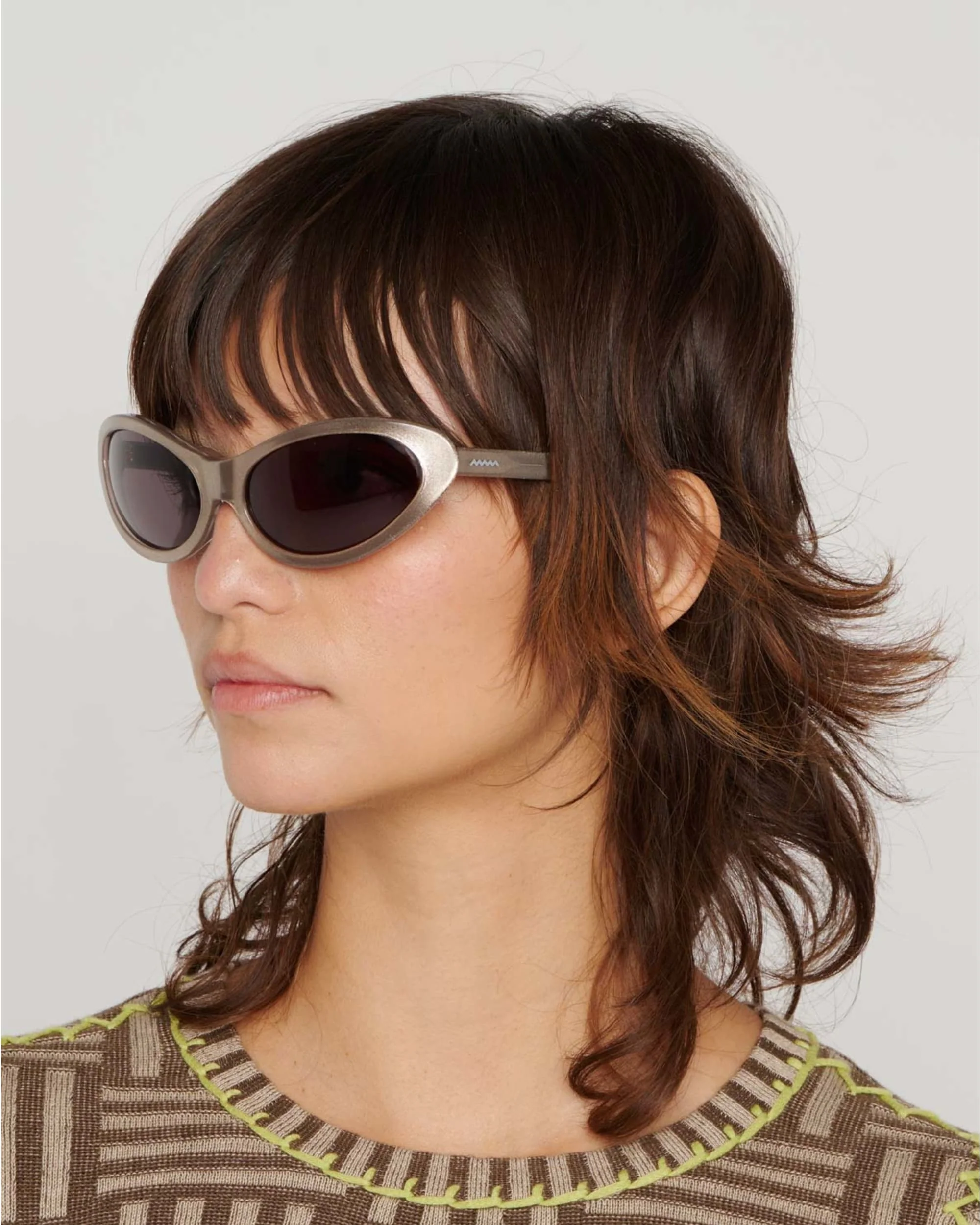 Bug Post Modern Primitive Eye Protection - Silver Sparkle - Image 6