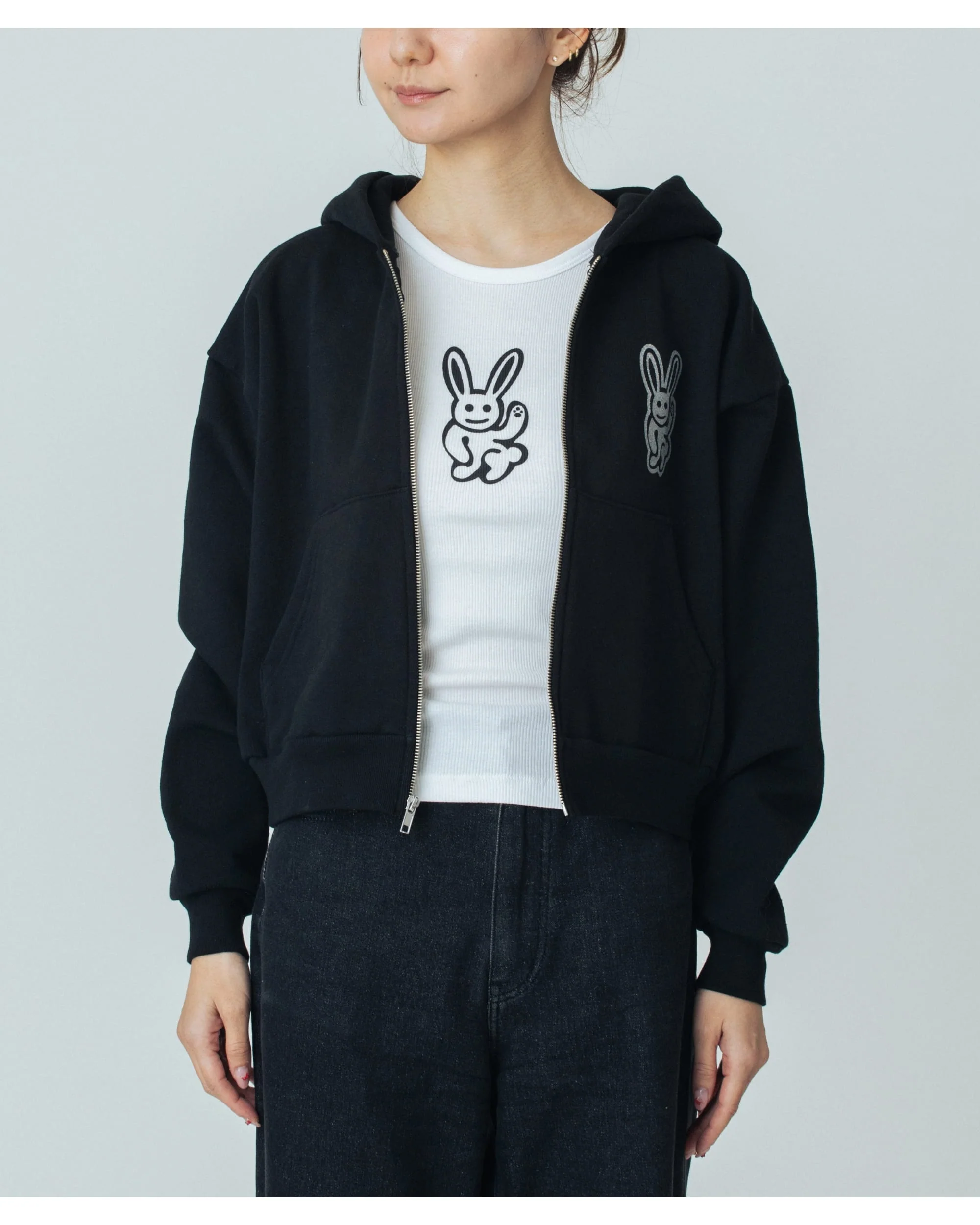 BUNNY ZIP HOODIE - Image 9