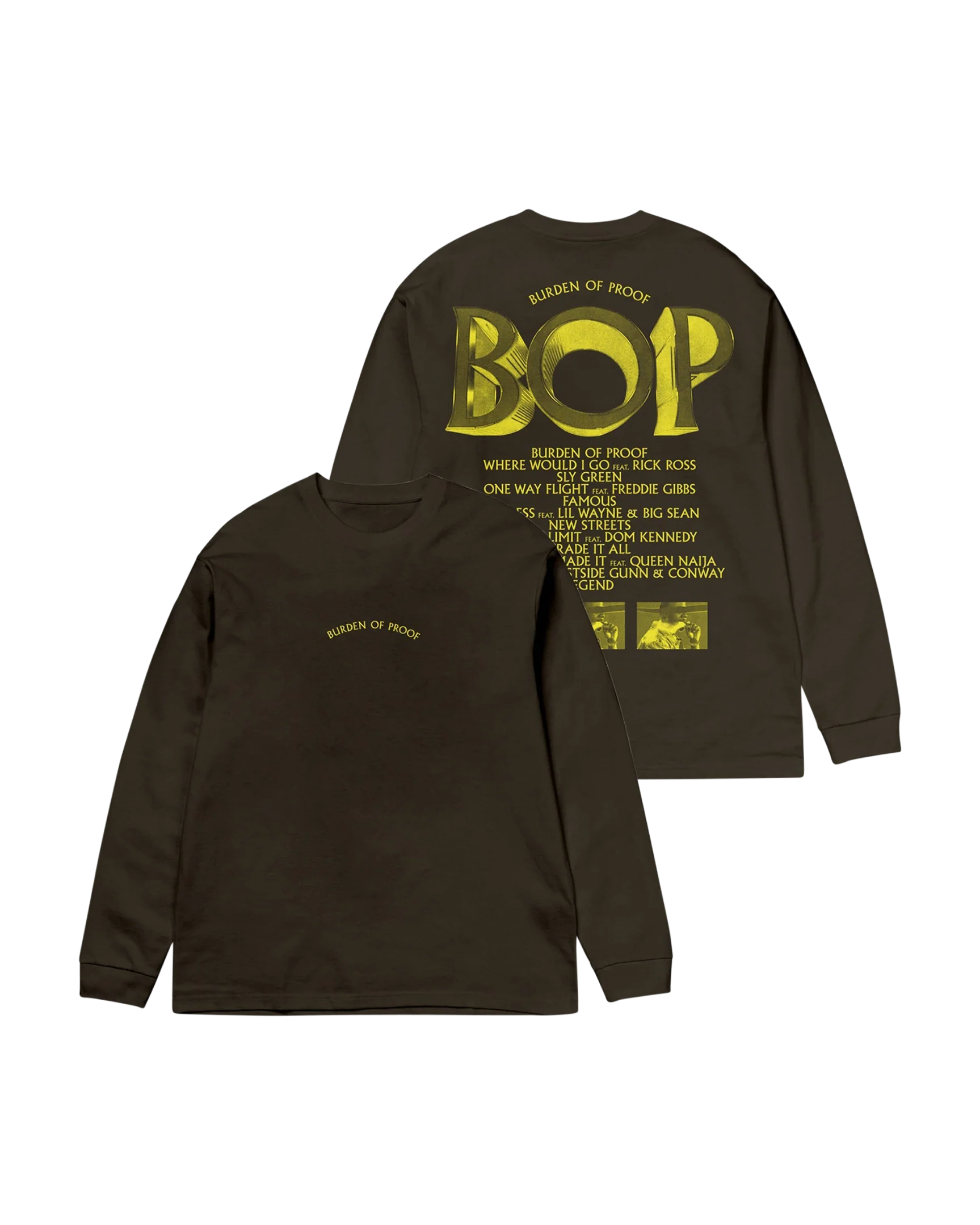 Burden Of Proof - Brown Long Sleeve