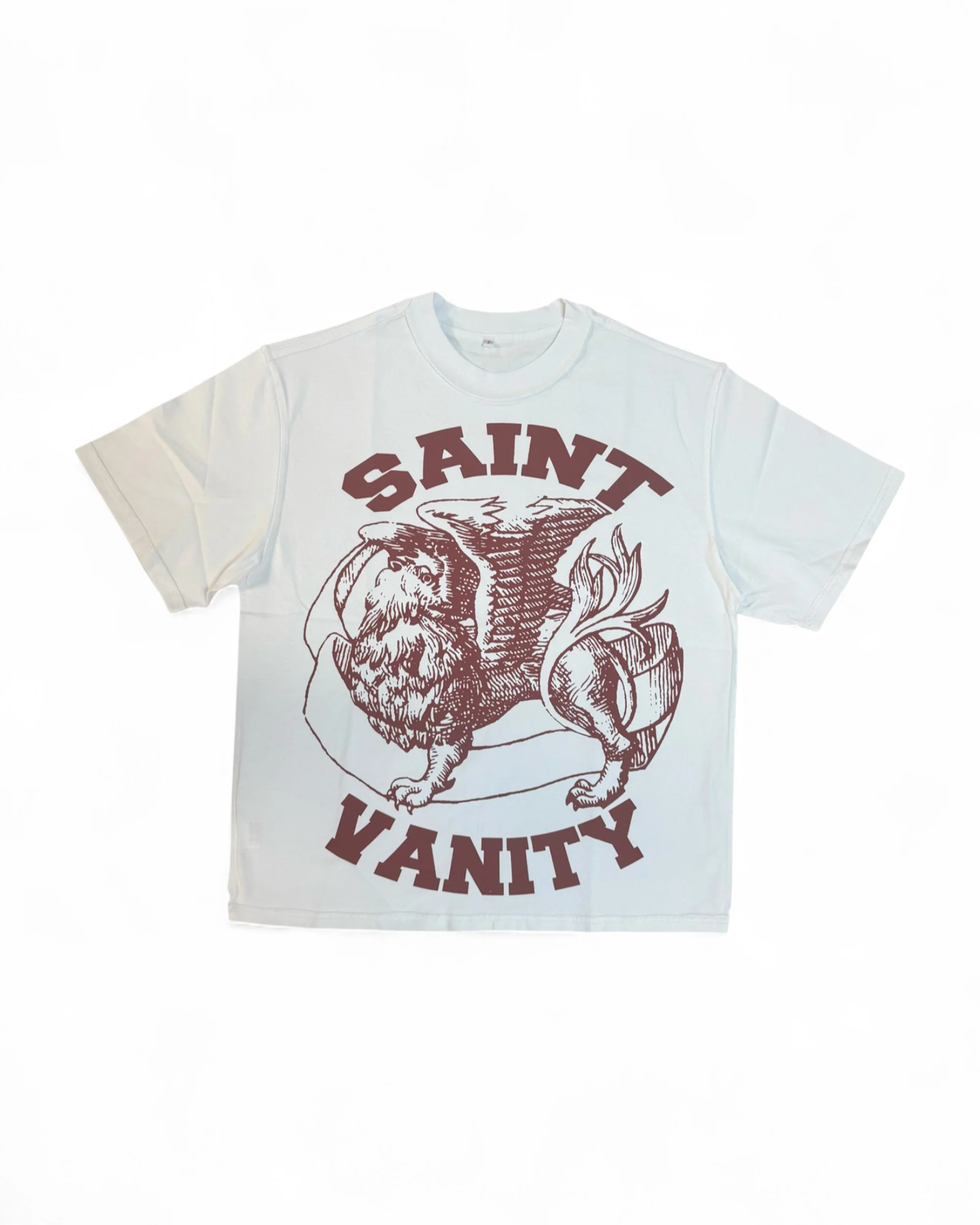 BURGUNDY SAINT VANITY T-SHIRT