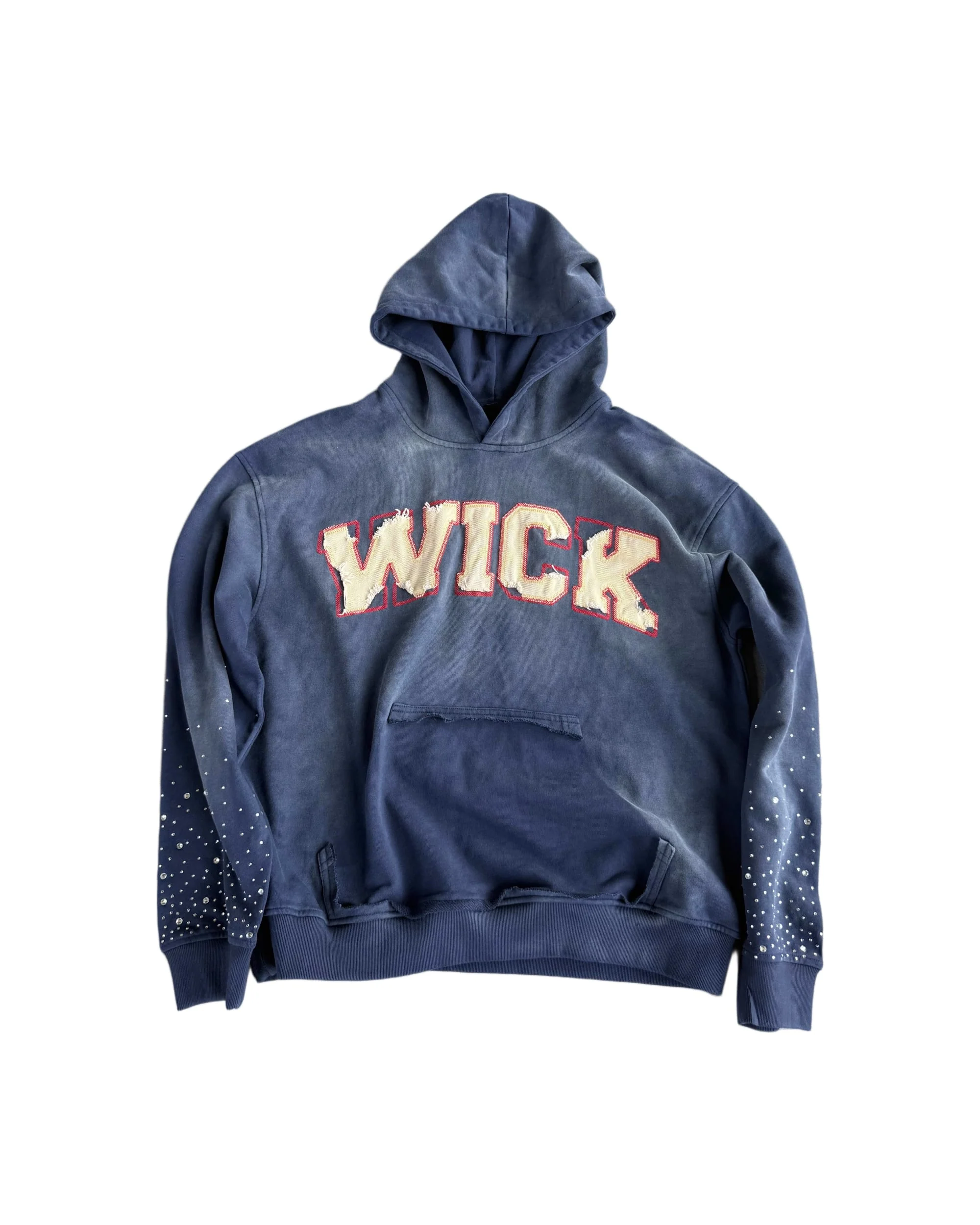 BURNOUT HOODIE (BLUE) - Image 5