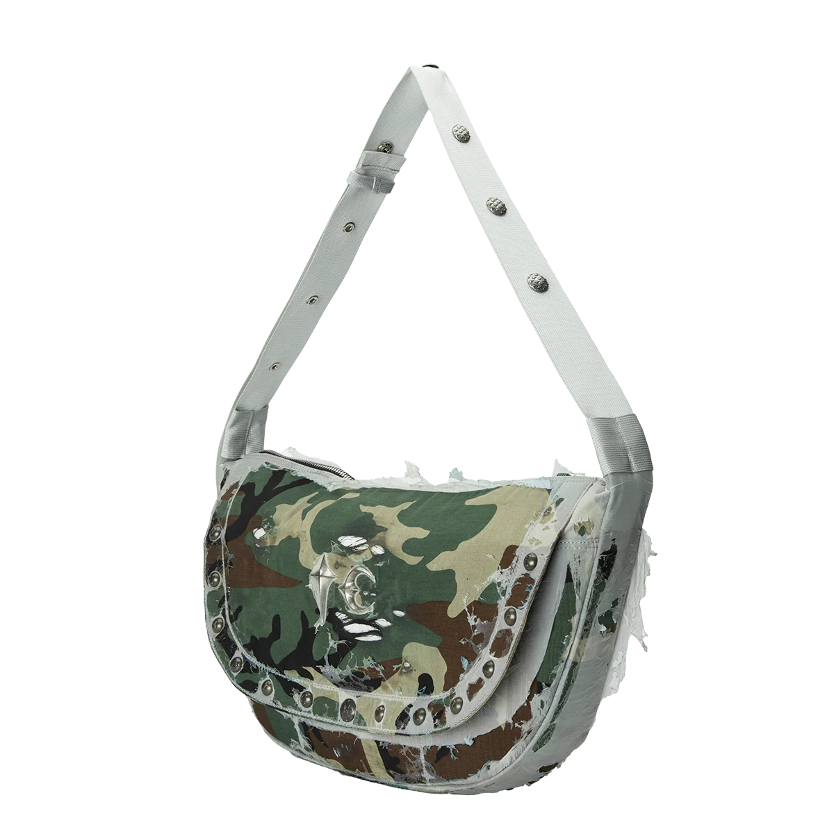 Burnt Bio Army Messenger Bag - Image 5