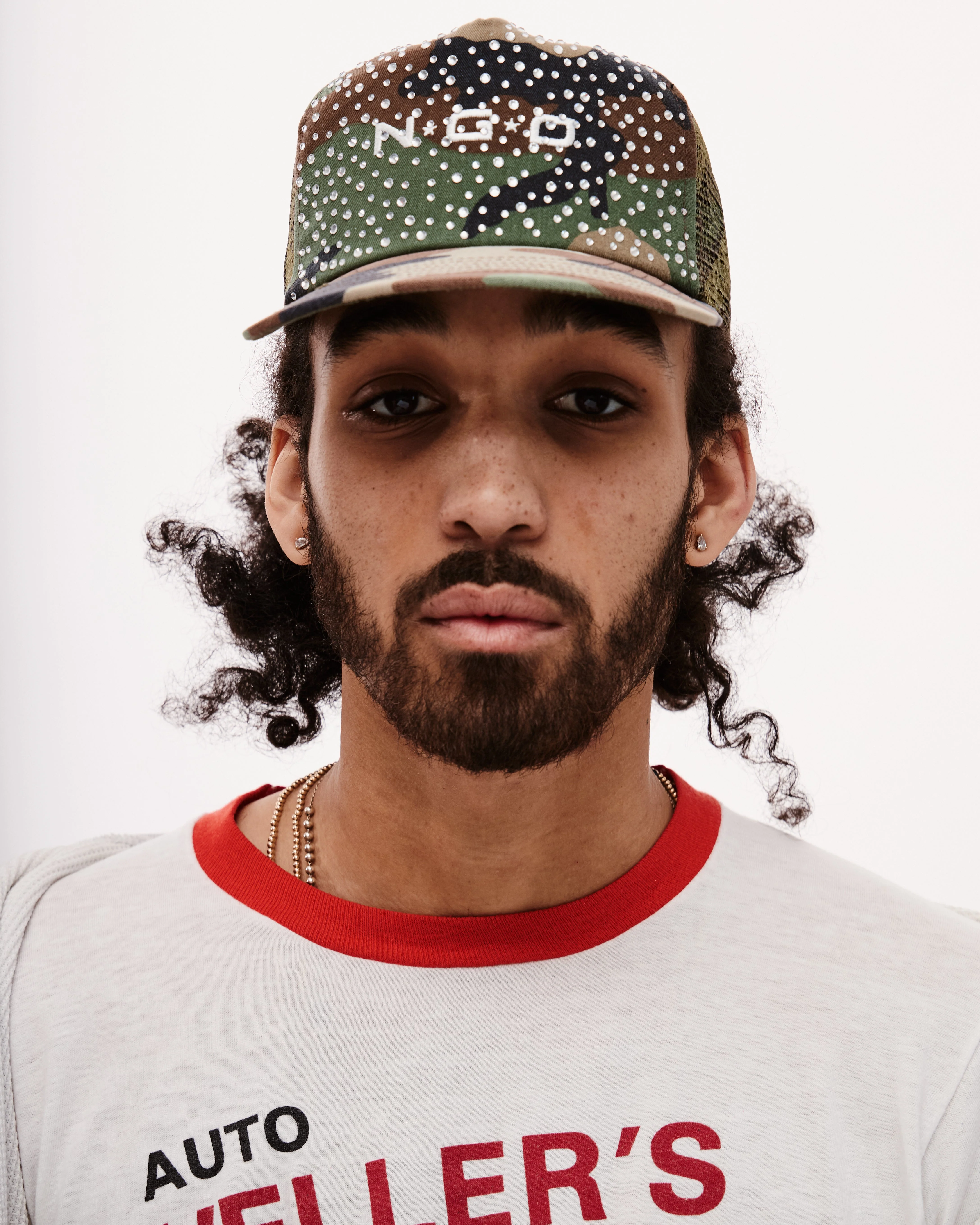 BUST DOWN CAMO TRUCKER HAT - Image 3