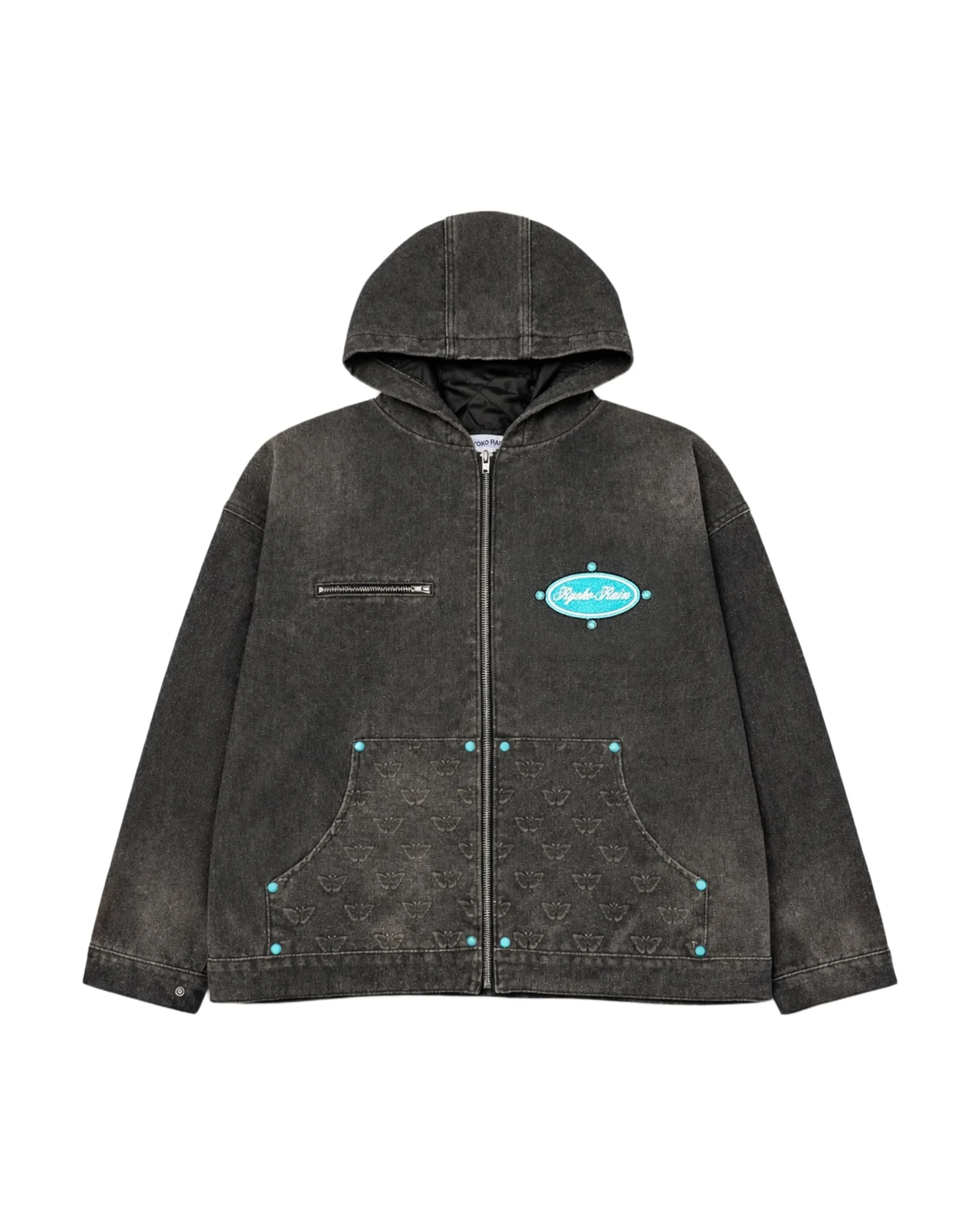 BUTTERFLY HOODED WORK JACKET