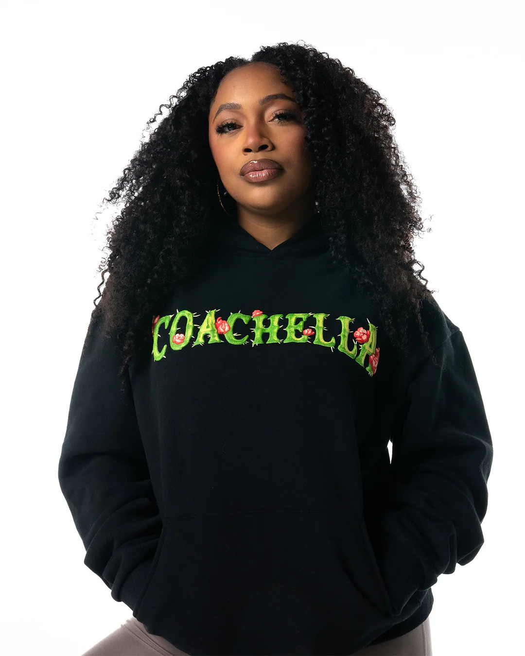 Cactus Flower 2025 Lineup Hoodie - Image 7