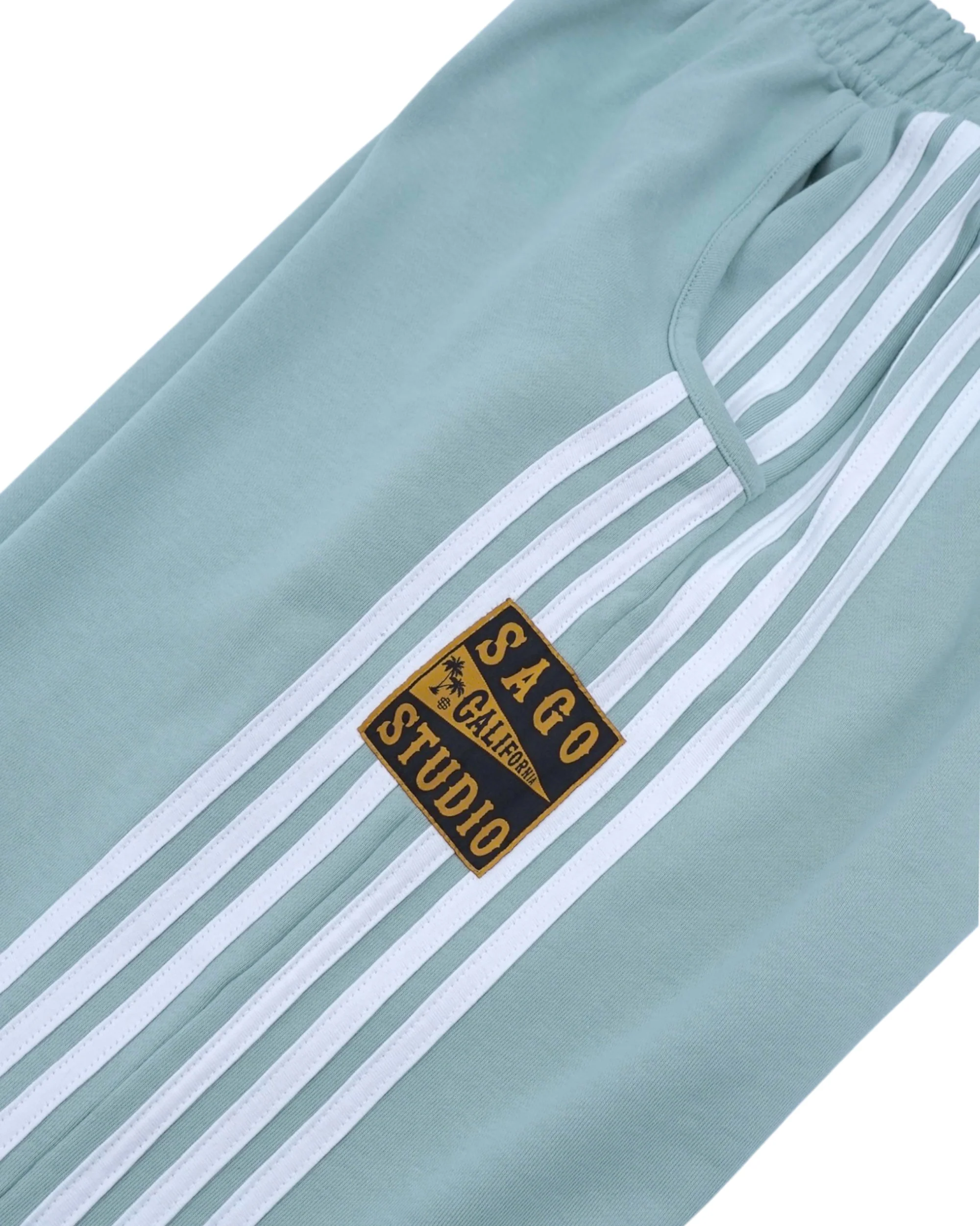 California Sweat Shorts - Sea Foam - Image 2