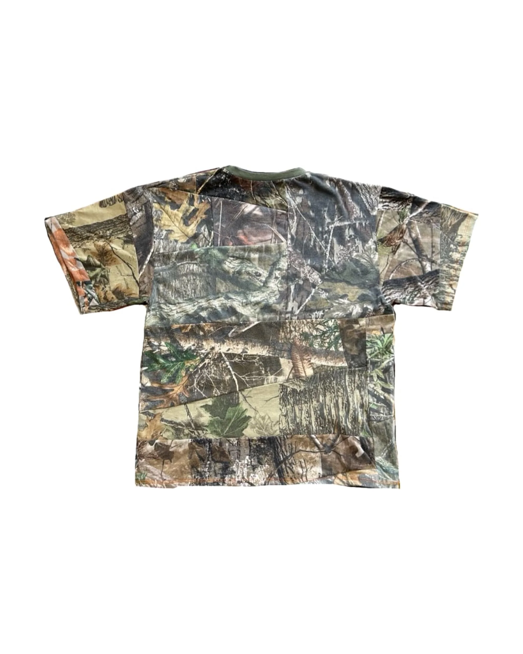 Camo Mix Panel Short Sleeve Tee - Image 2