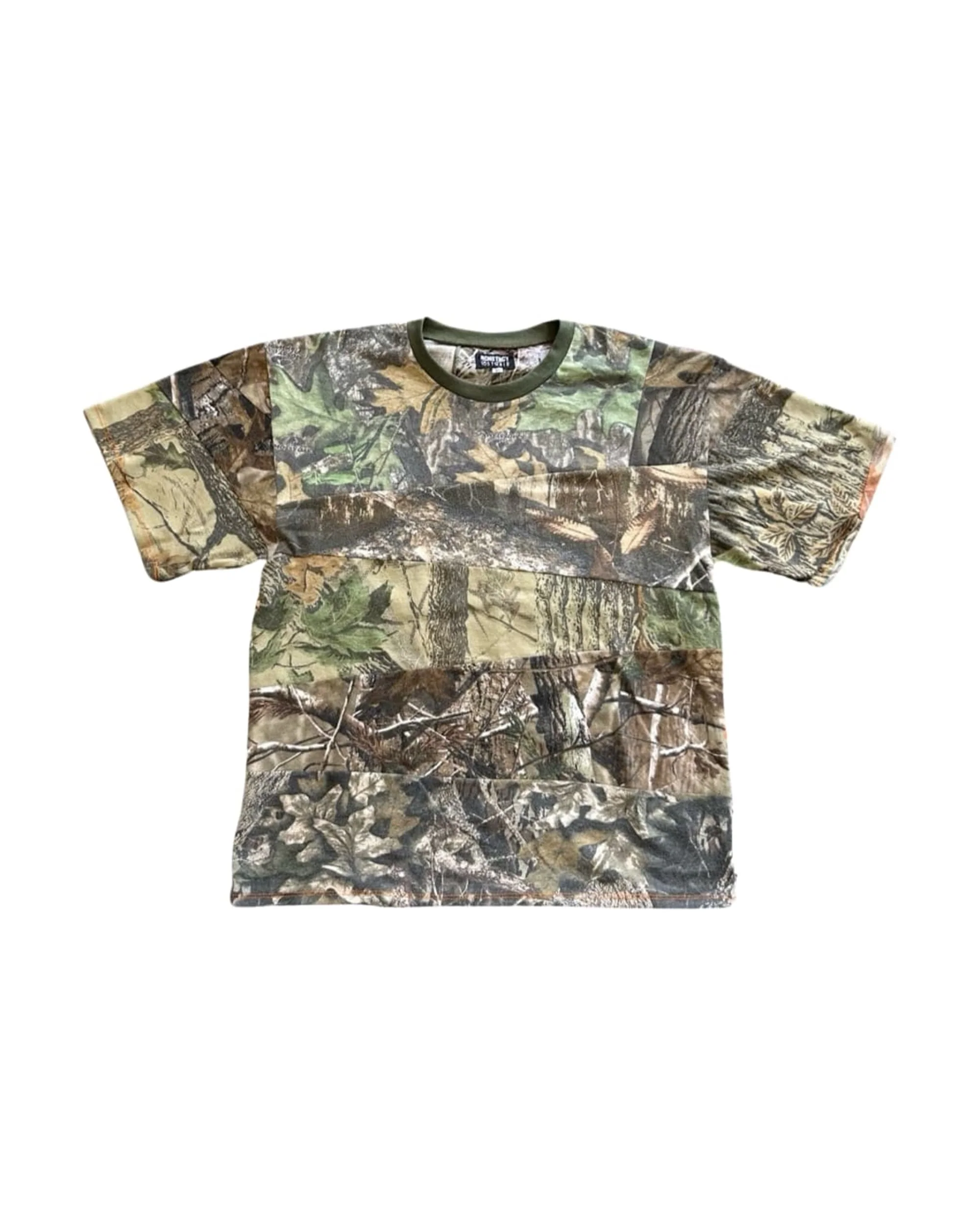 Camo Mix Panel Short Sleeve Tee - Image 3