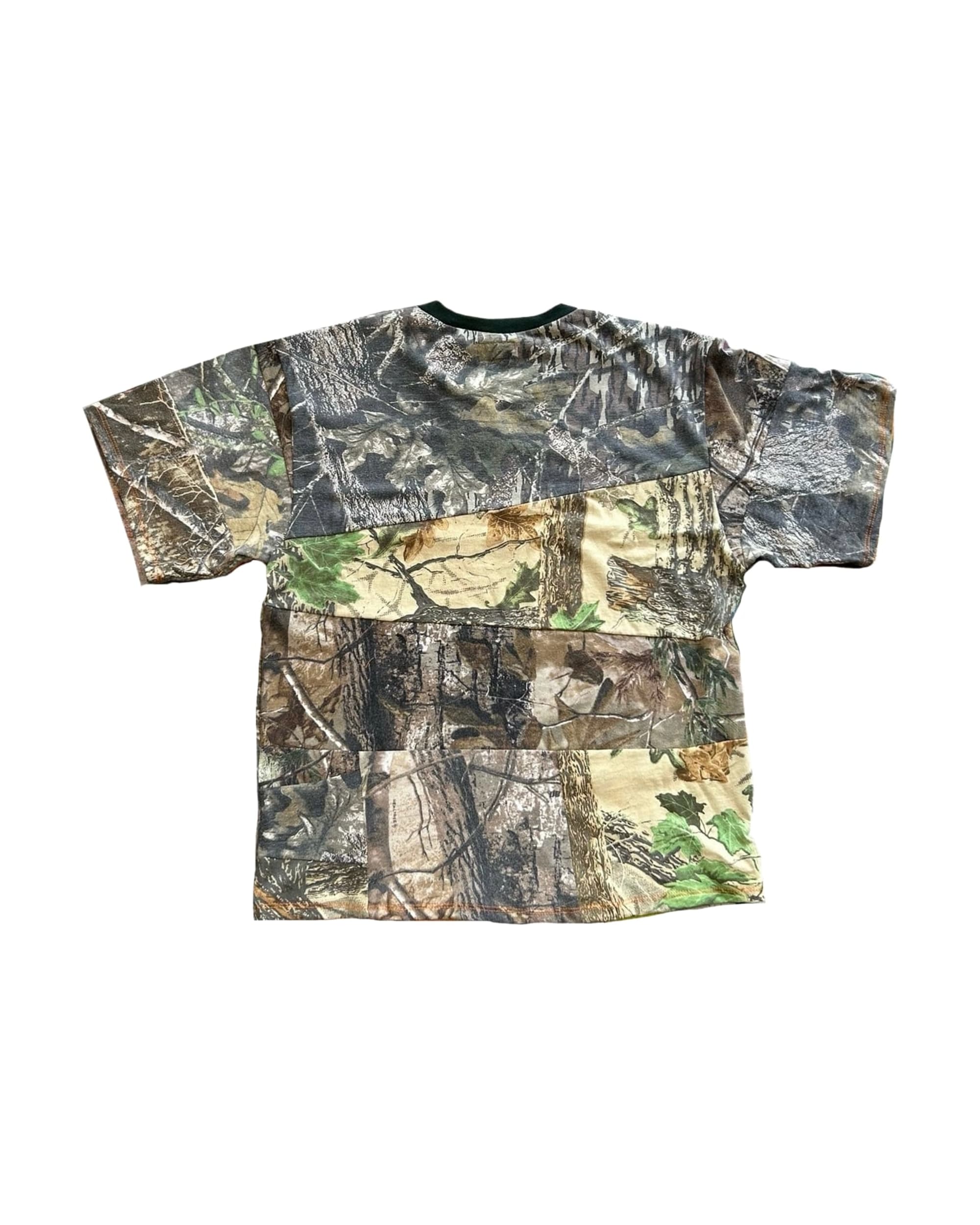 Camo Mix Panel Short Sleeve Tee - Image 4