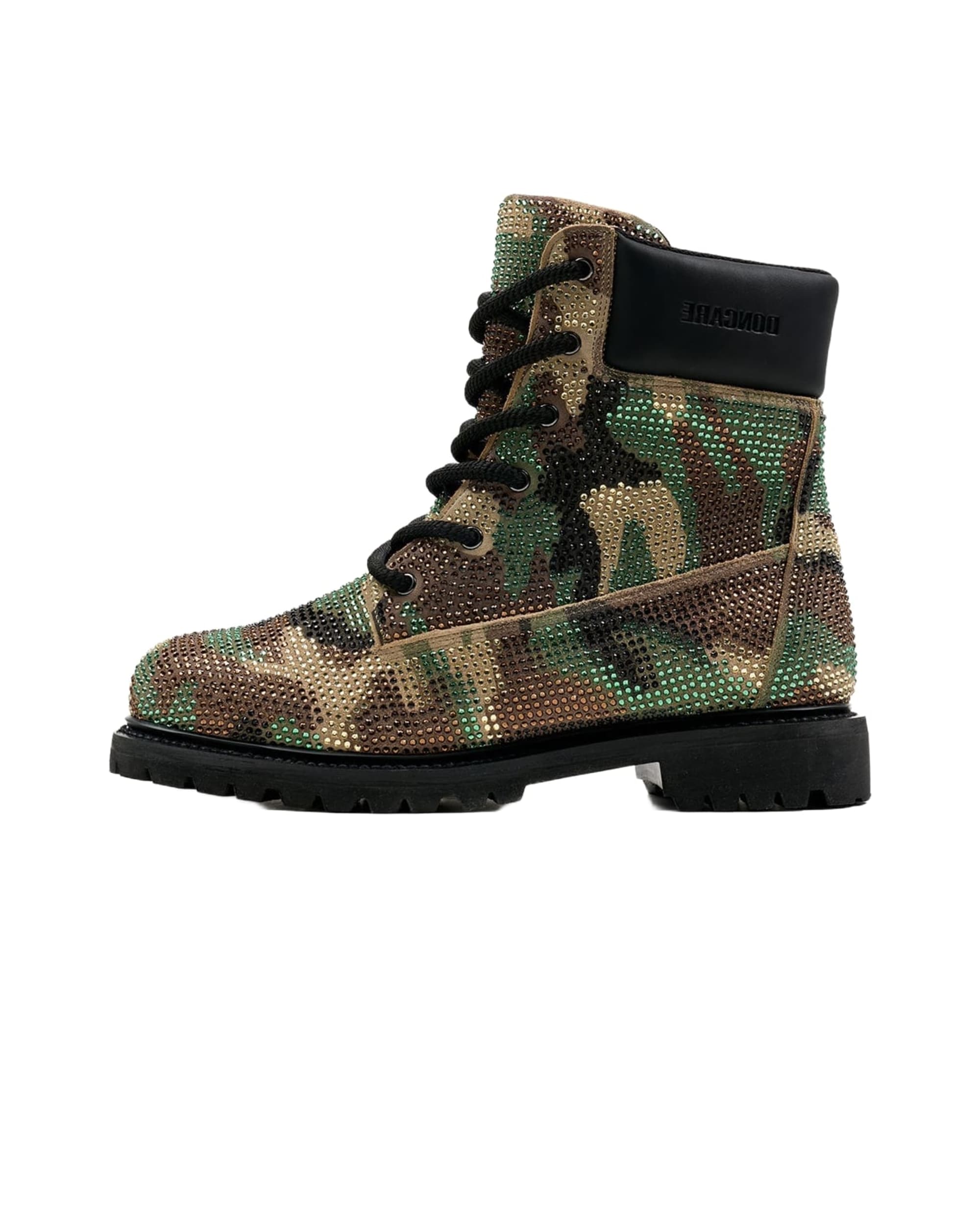 CAMO RHINESTONE BOOTS - Image 2