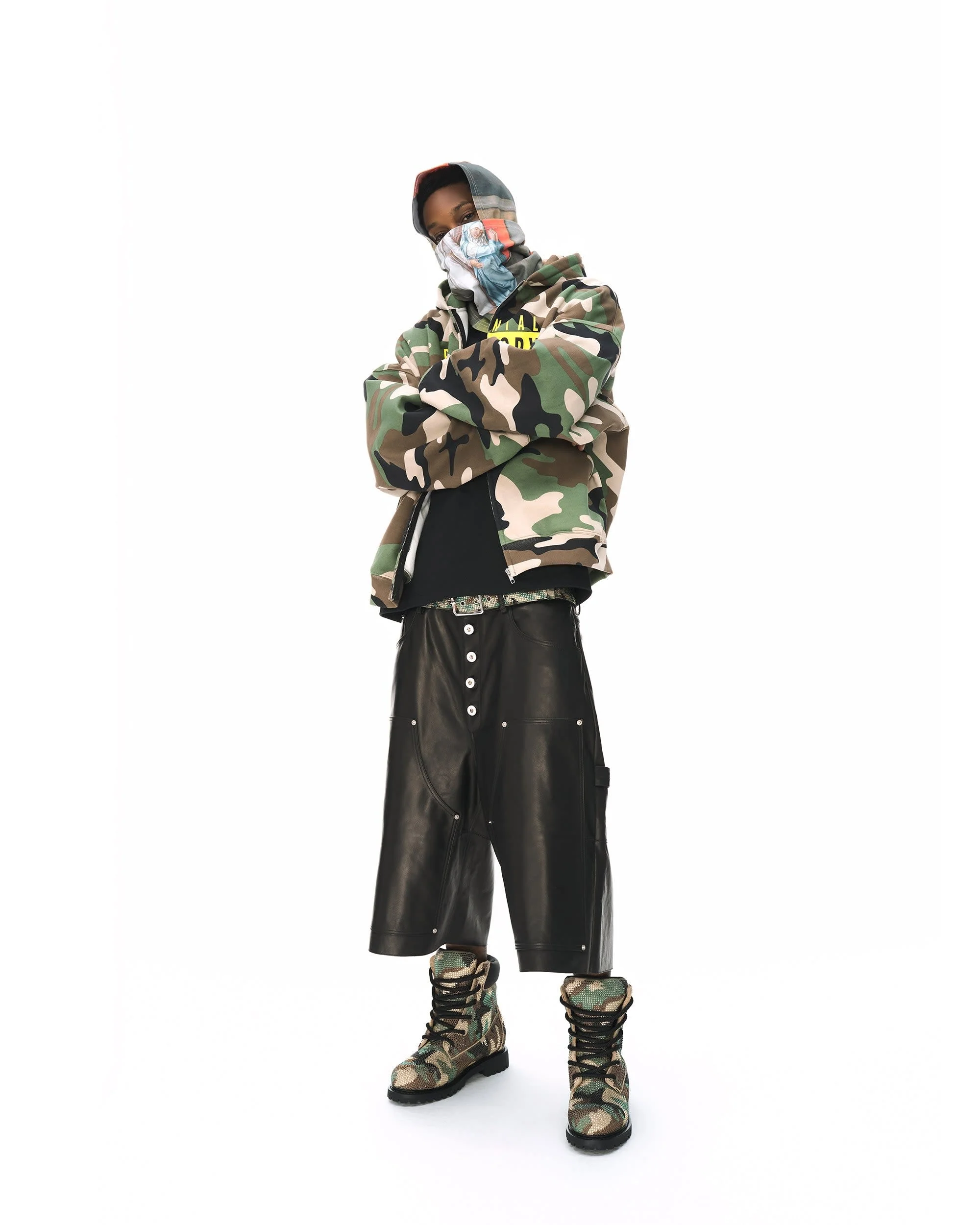 CAMO ZIP-UP HOODIE - Image 15
