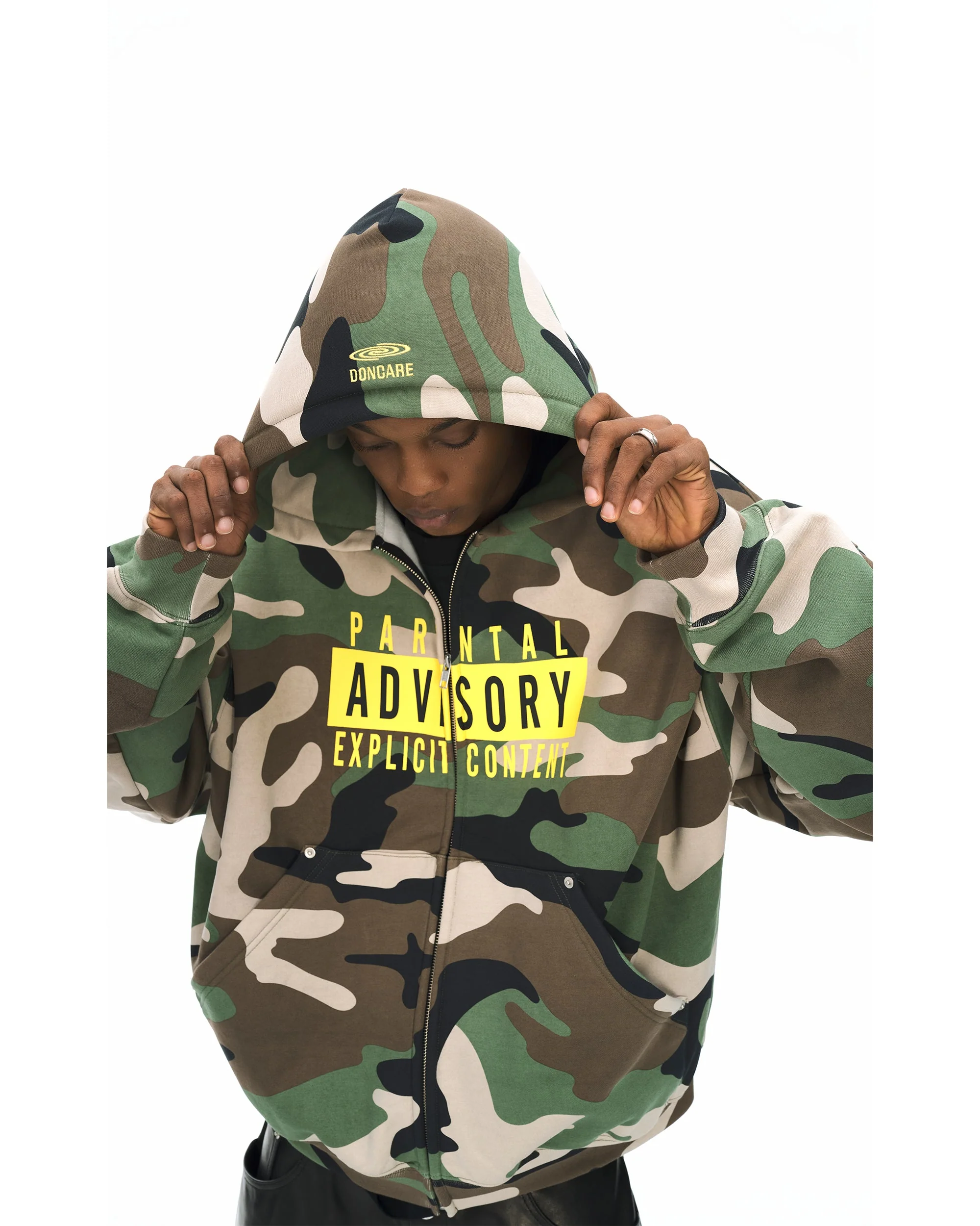 CAMO ZIP-UP HOODIE - Image 30